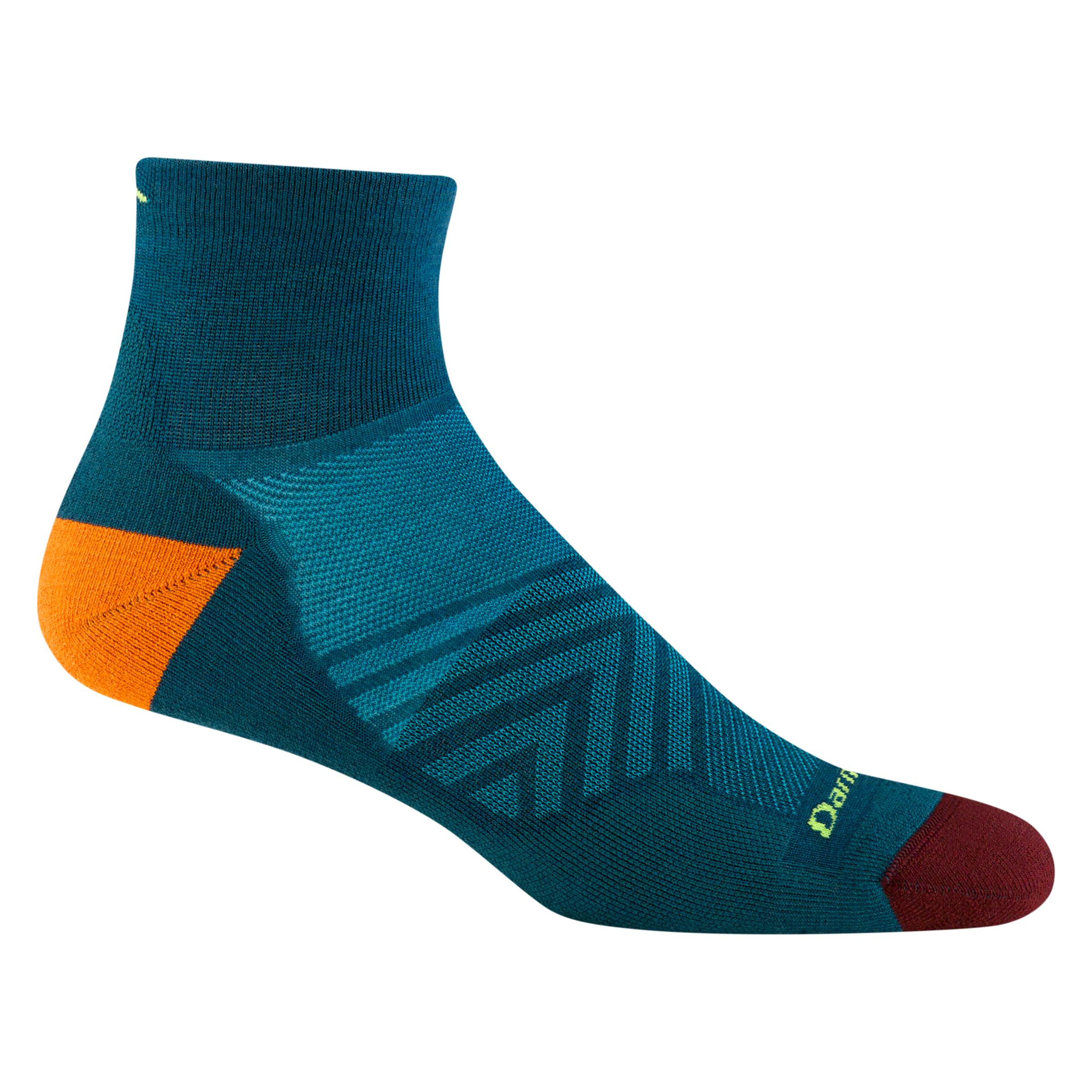 Darn Tough Socks Men's Run Quarter Cushioned Ultra-Lightweight Running Socks - Image 3