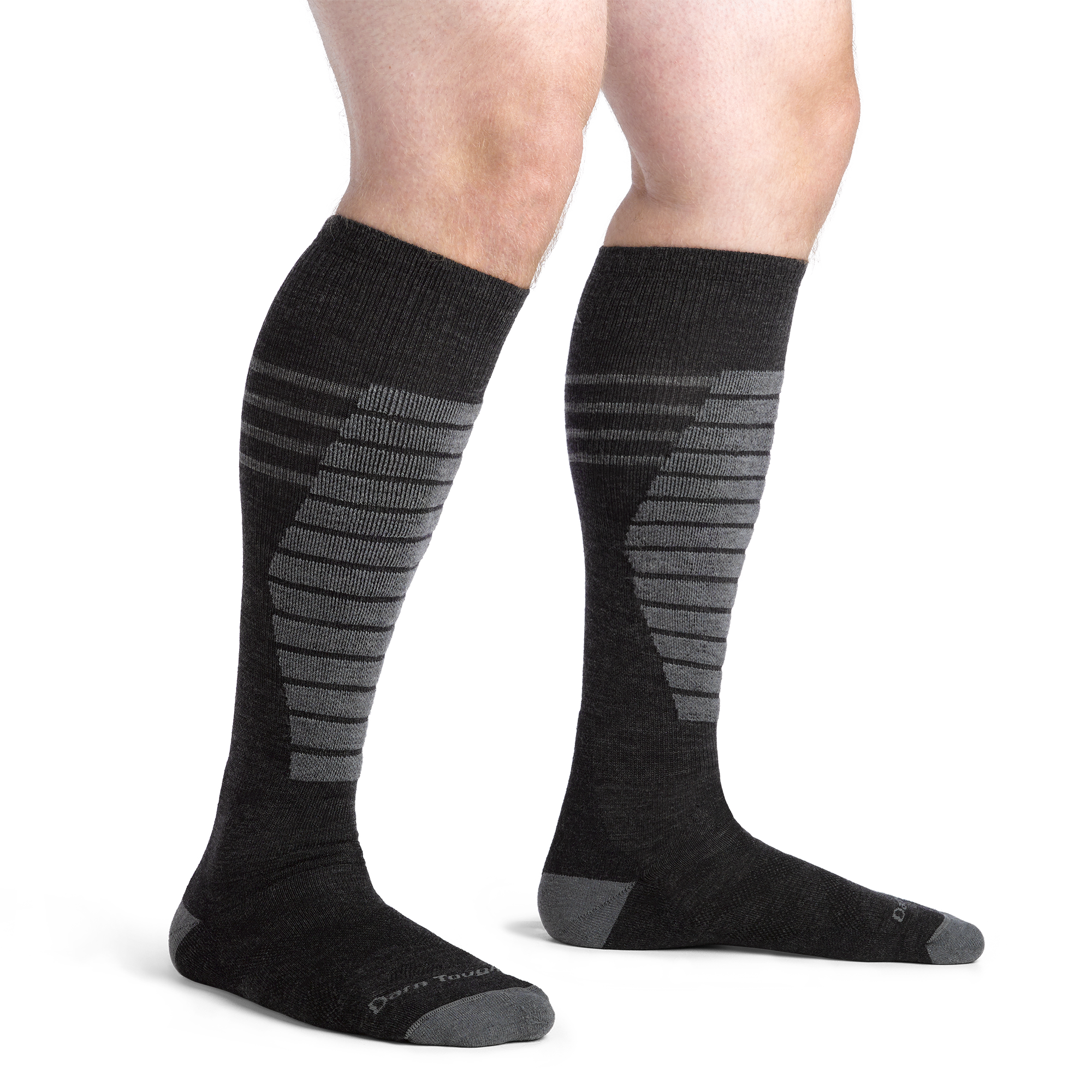 Darn Tough Socks Men's Edge Over-the-Calf Midweight Ski & Snowboard Sock-Last Chance - Image 8
