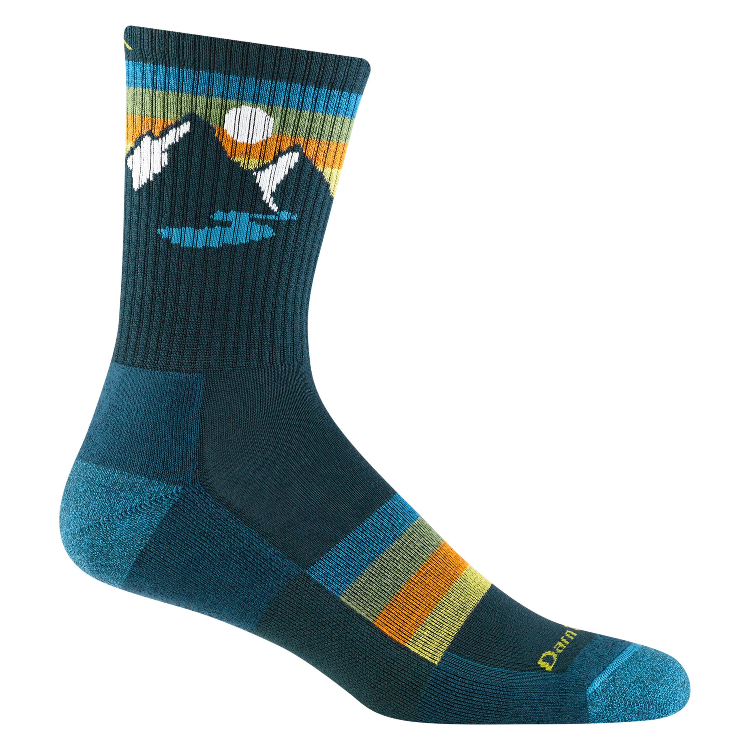 Darn Tough Socks Men's Sunset Ridge Micro Crew Lightweight Hiking Socks