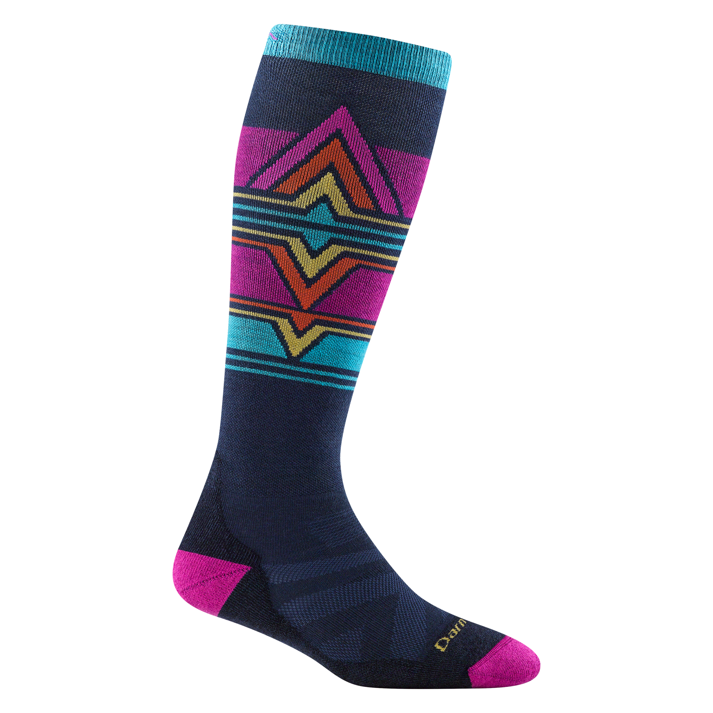 Darn Tough Socks Women's Echo Over-the-Calf Midweight Ski & Snowboard Socks