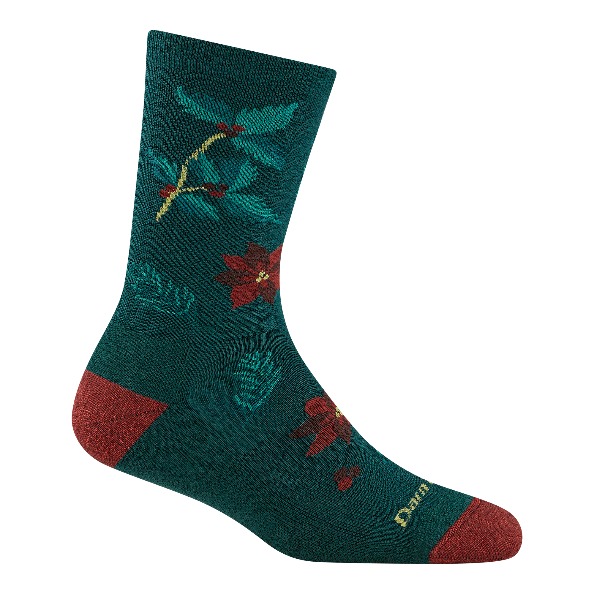 Darn Tough Socks Women's Mistle-Toe Crew Lightweight Lifestyle Socks