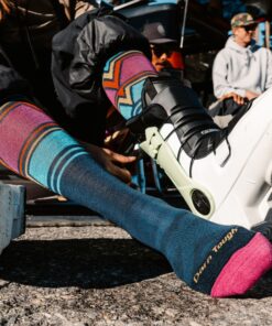 Alternative view of Darn Tough Socks Women's Echo Over-the-Calf Midweight Ski & Snowboard Socks