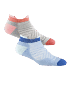 Darn Tough Socks Women’s Run No Show Tab Cushion 2-Pack