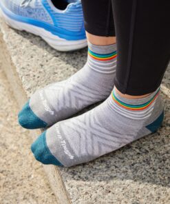 Alternative view of Darn Tough Socks Women's Run Quarter Cushioned Ultra-Lightweight Running Socks