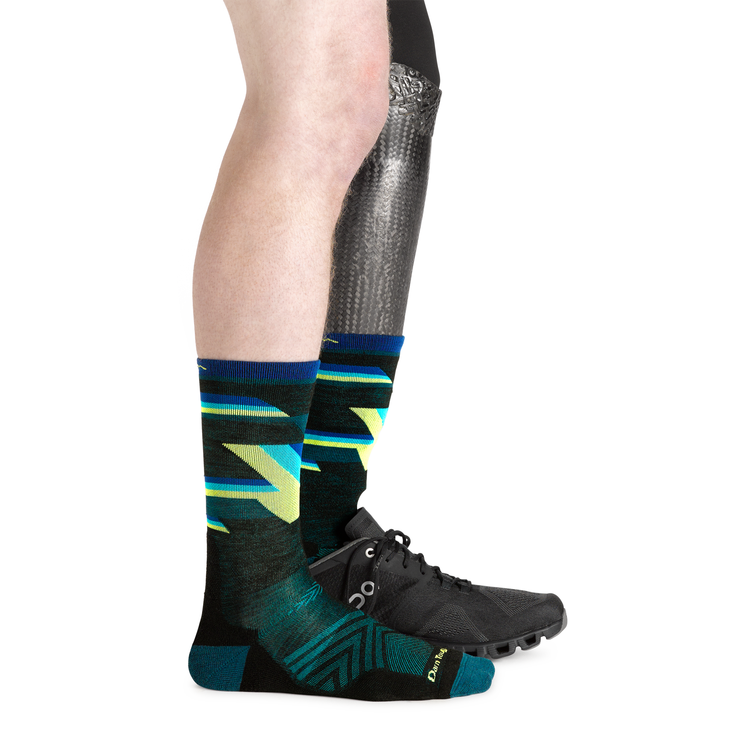 Darn Tough Socks Men's Bolt Micro Crew Ultra-Lightweight Running Socks - Image 6