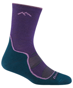 Darn Tough Socks Women's Light Hiker Micro Crew Lightweight Hiking Socks