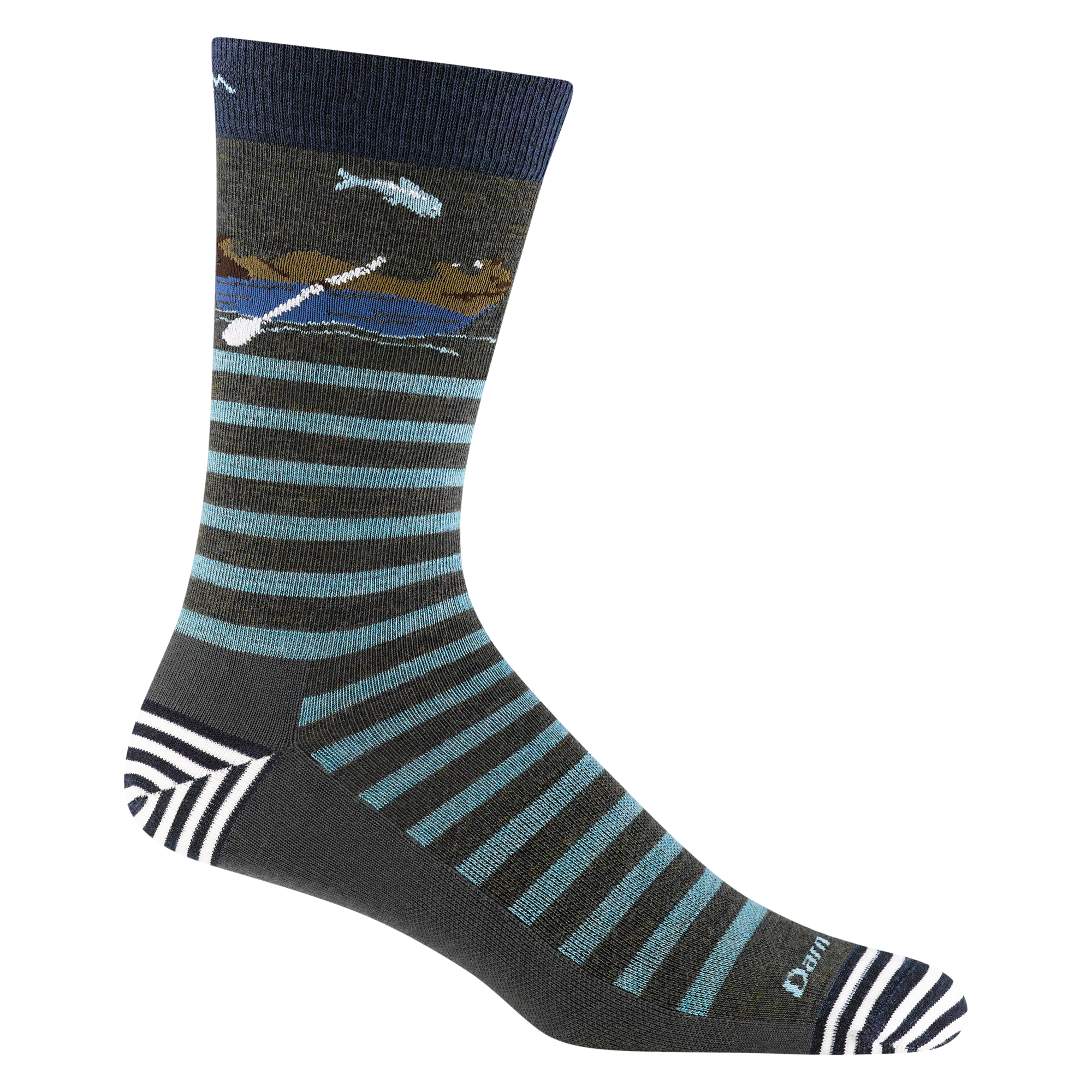 Darn Tough Socks Men's Animal Haus Crew Lightweight Lifestyle Socks - Image 8