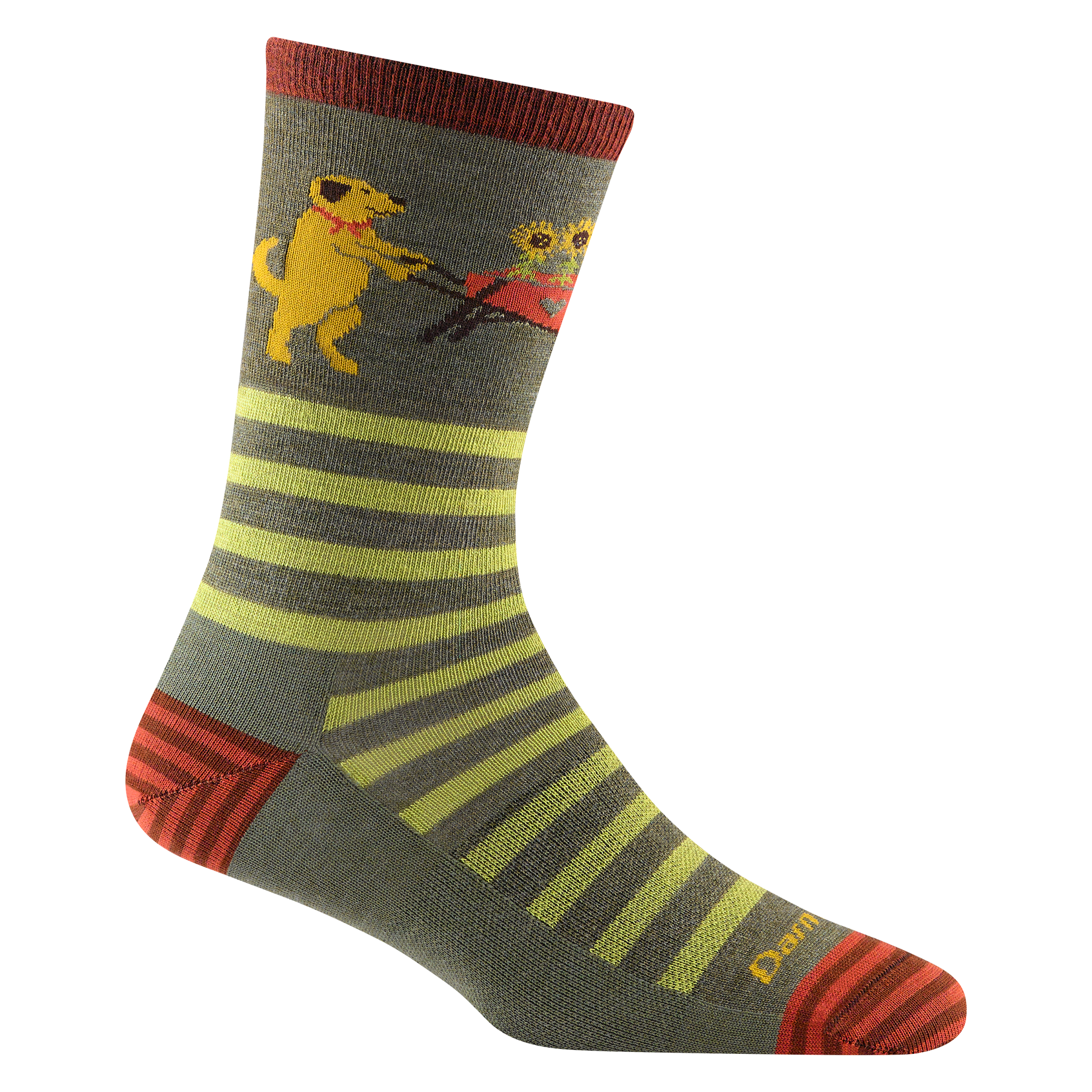 Darn Tough Socks Women's Animal Haus Crew Lightweight Lifestyle Socks - Image 3