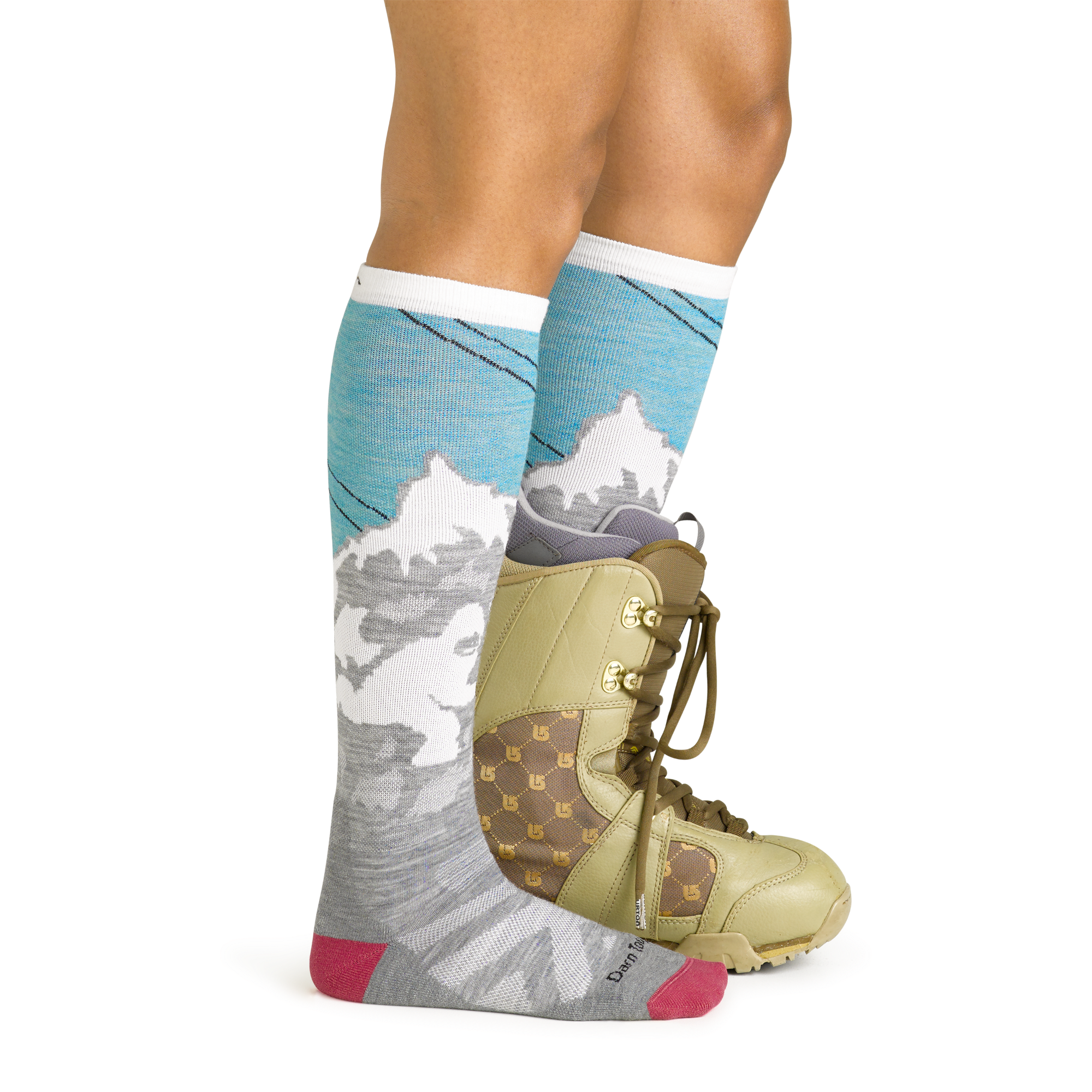 Darn Tough Socks Yeti Over-the-Calf Midweight Ski & Snowboard Multi-Pack - Image 5