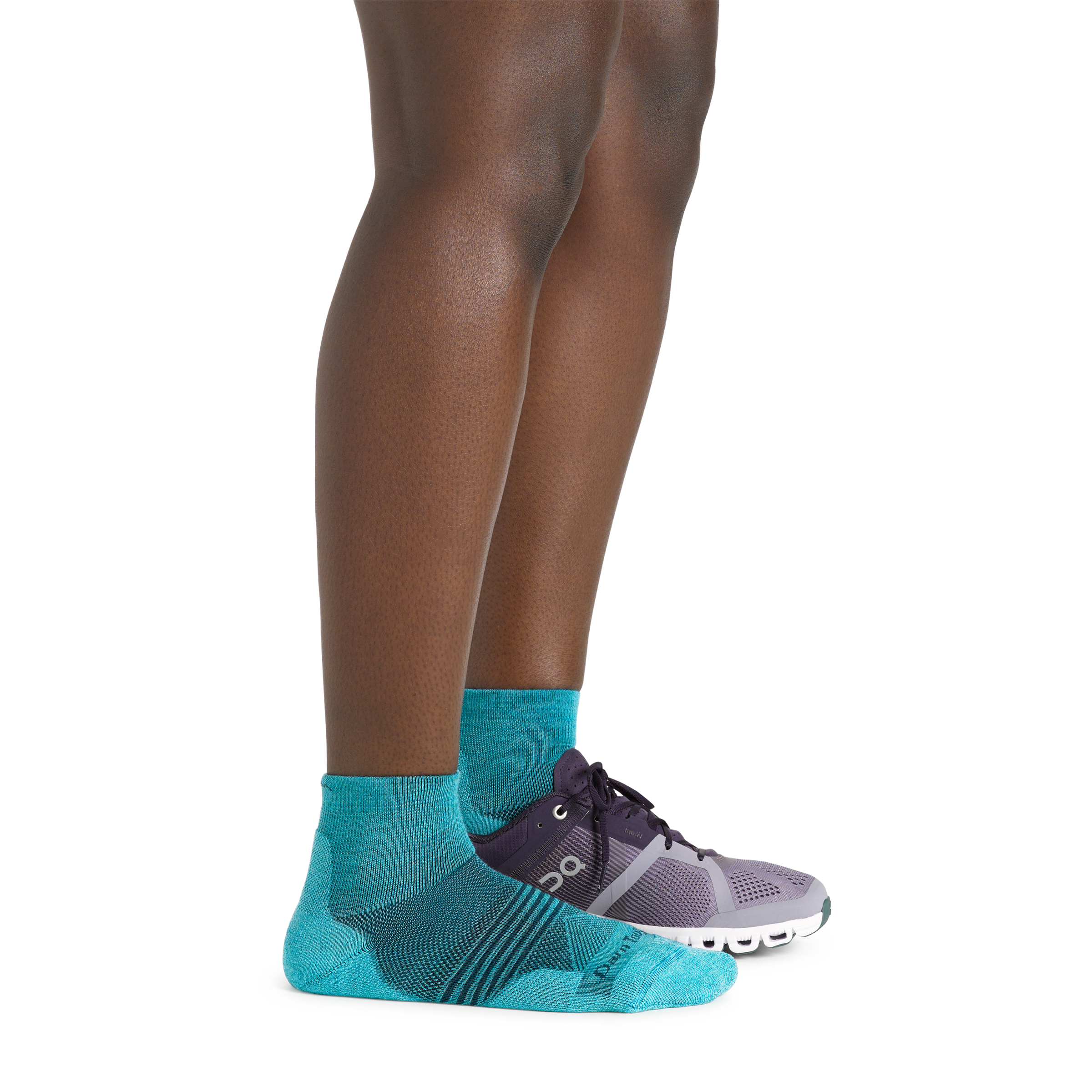 Darn Tough Socks Women's Element Quarter Lightweight Running Socks - Image 6
