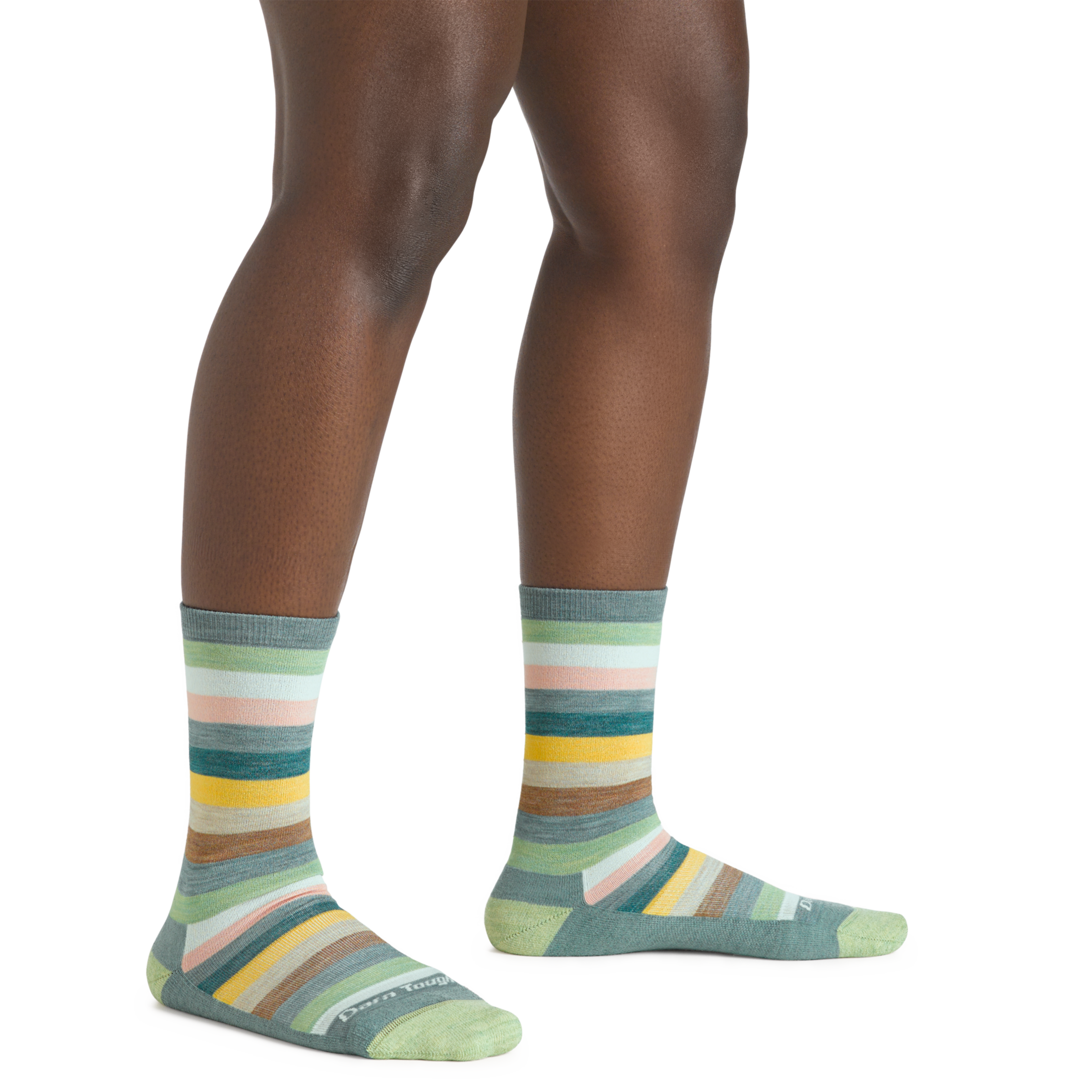 Darn Tough Socks Women's Mystic Stripe Crew Lightweight Lifestyle Sock-Last Chance - Image 3