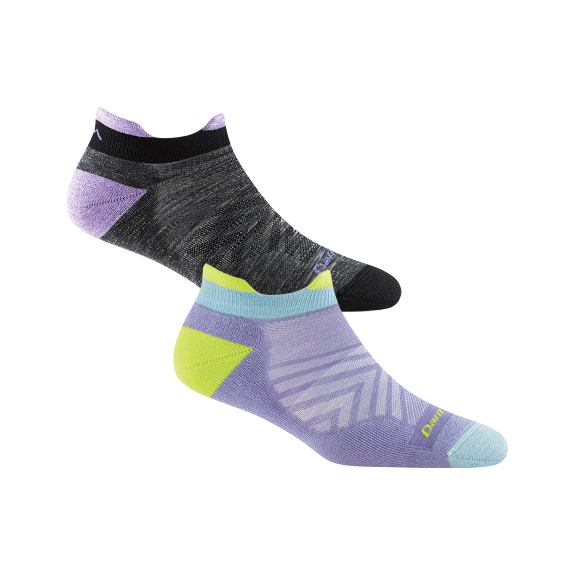 Darn Tough Socks Women’s Run No Show Tab Cushion 2-Pack - Image 9