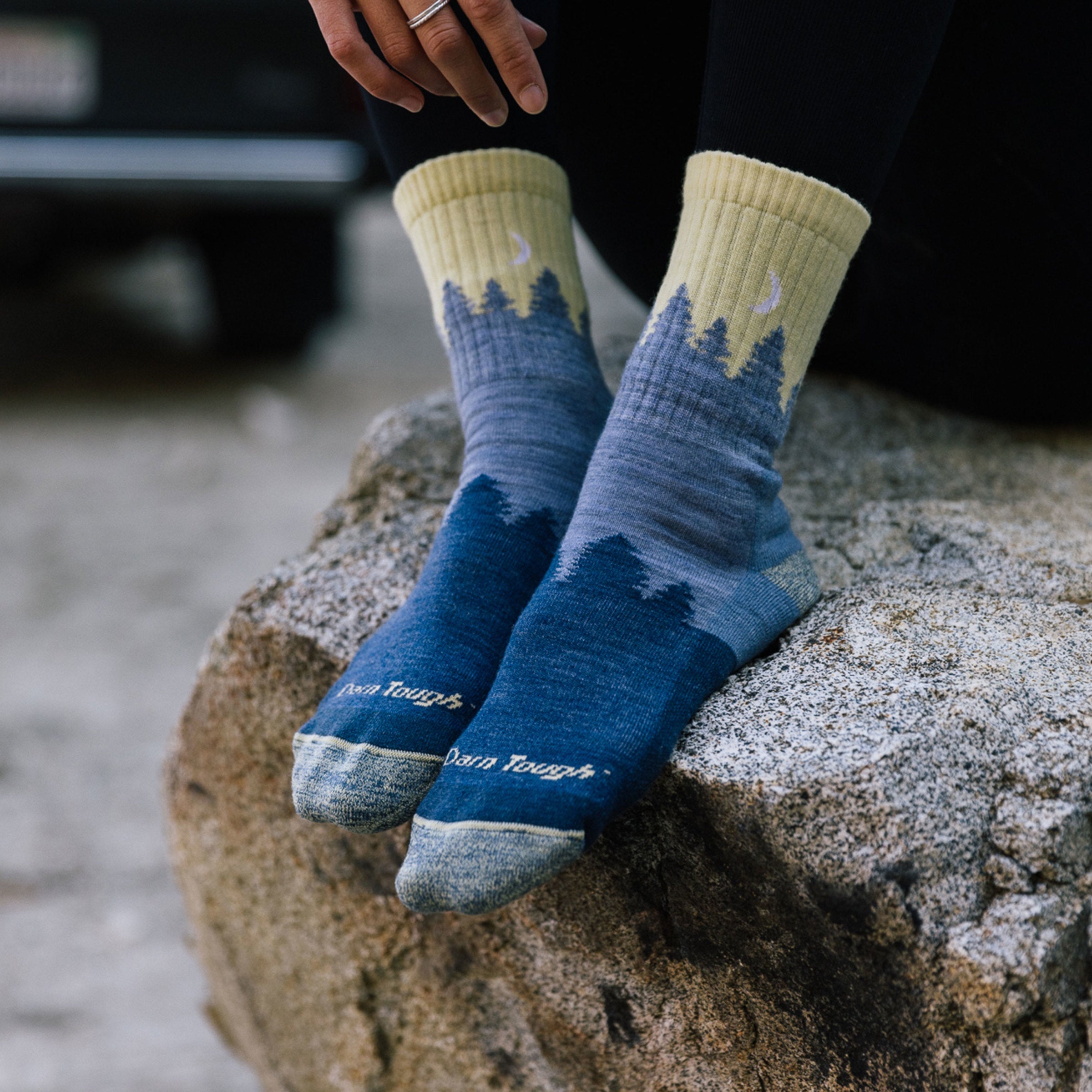 Darn Tough Socks Women's Treeline Micro Crew Midweight Hiking Socks - Image 14