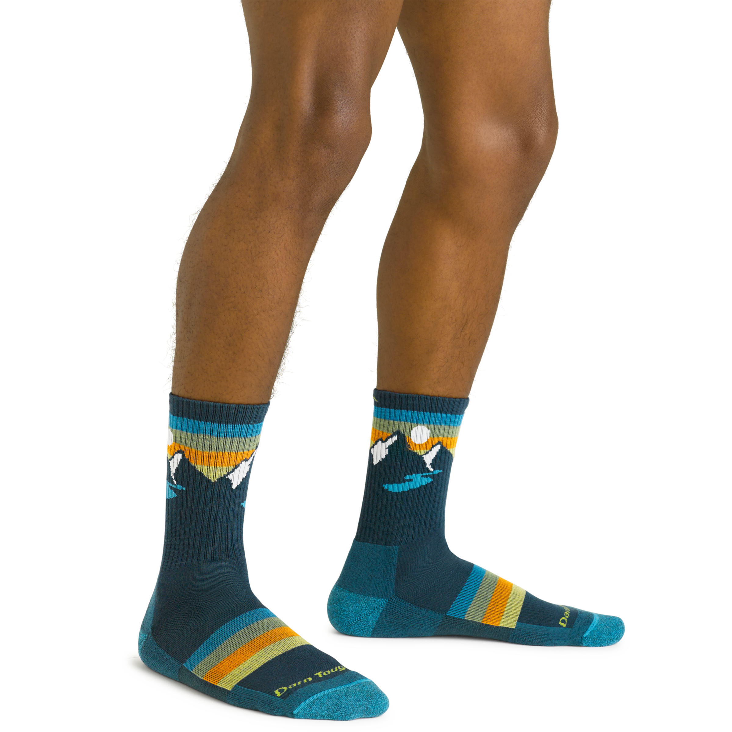 Darn Tough Socks Men's Sunset Ridge Micro Crew Lightweight Hiking Socks - Image 4