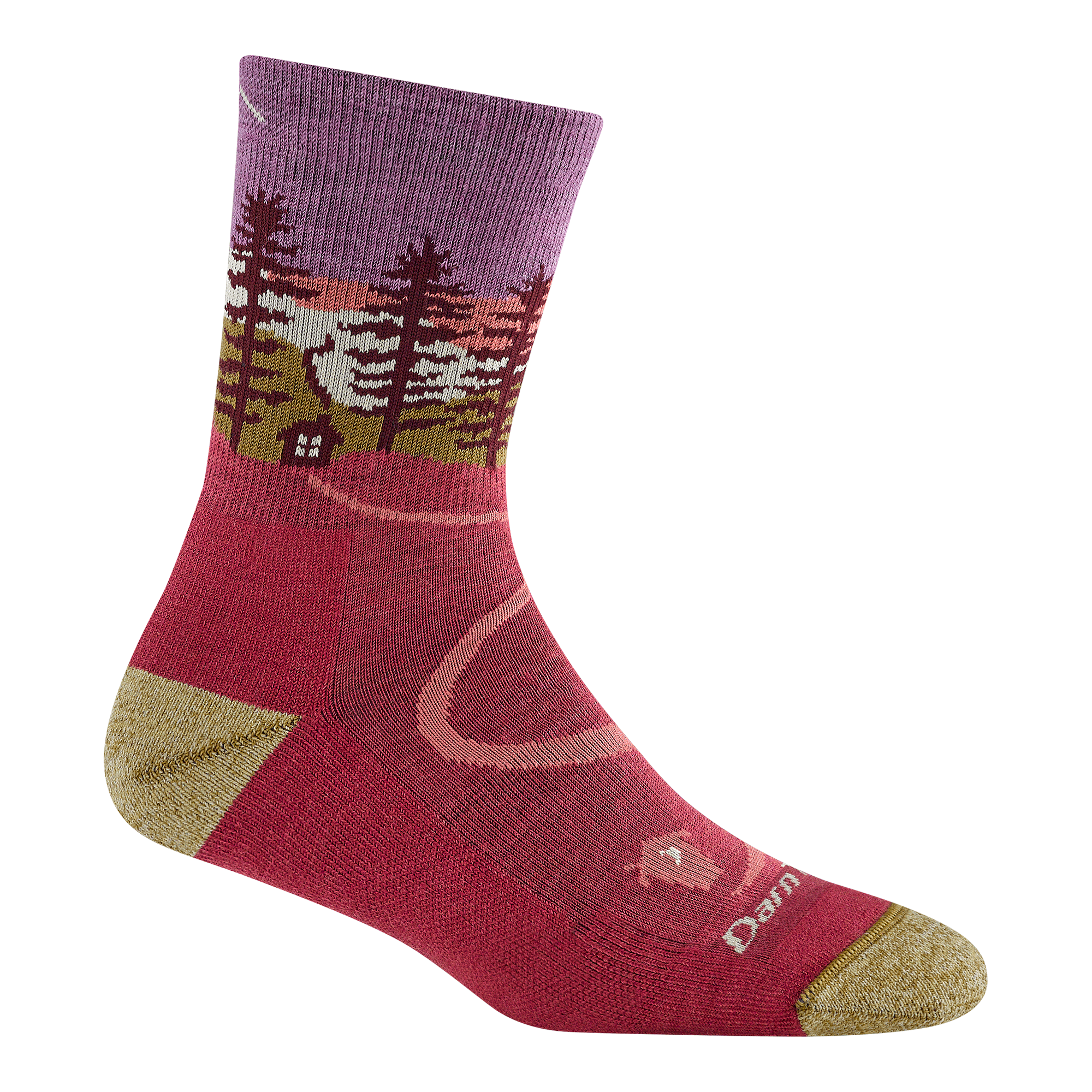 Darn Tough Socks Women's Northwoods Micro Crew Midweight Hiking Socks