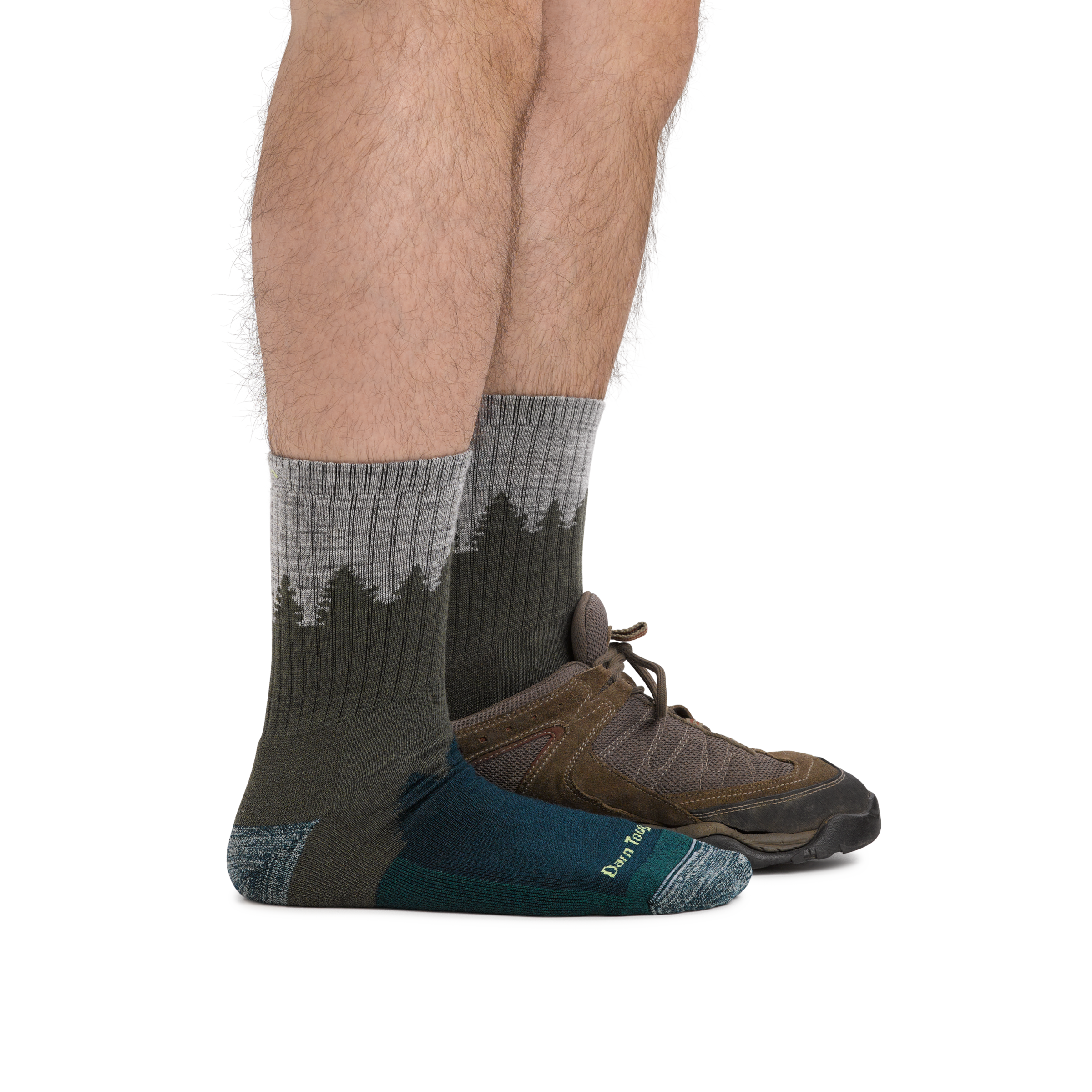 Darn Tough Socks Men's Number 2 Micro Crew Midweight Hiking Socks - Image 3