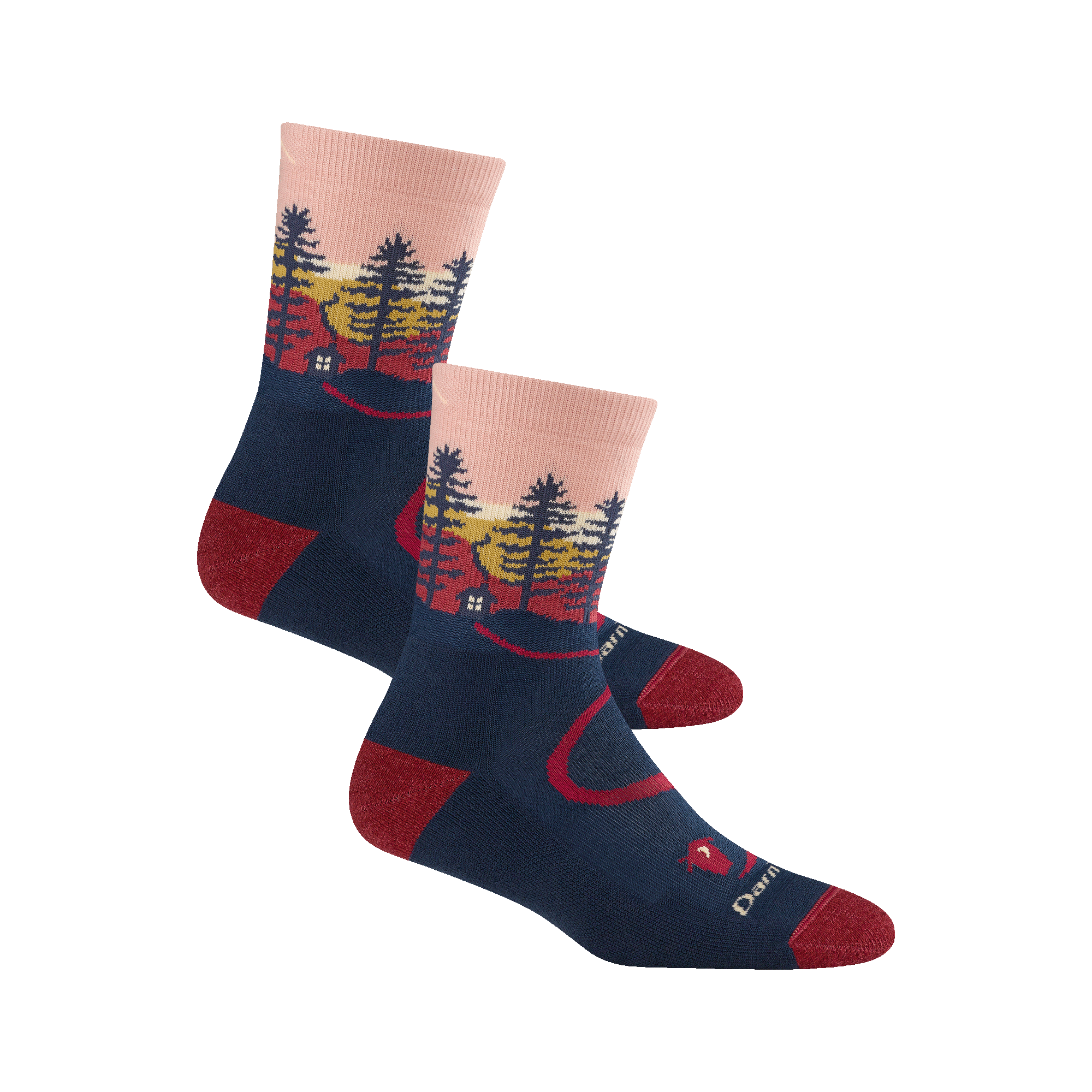 Darn Tough Socks Women's Limited Edition Northwoods Hiking Sock 2-Pack