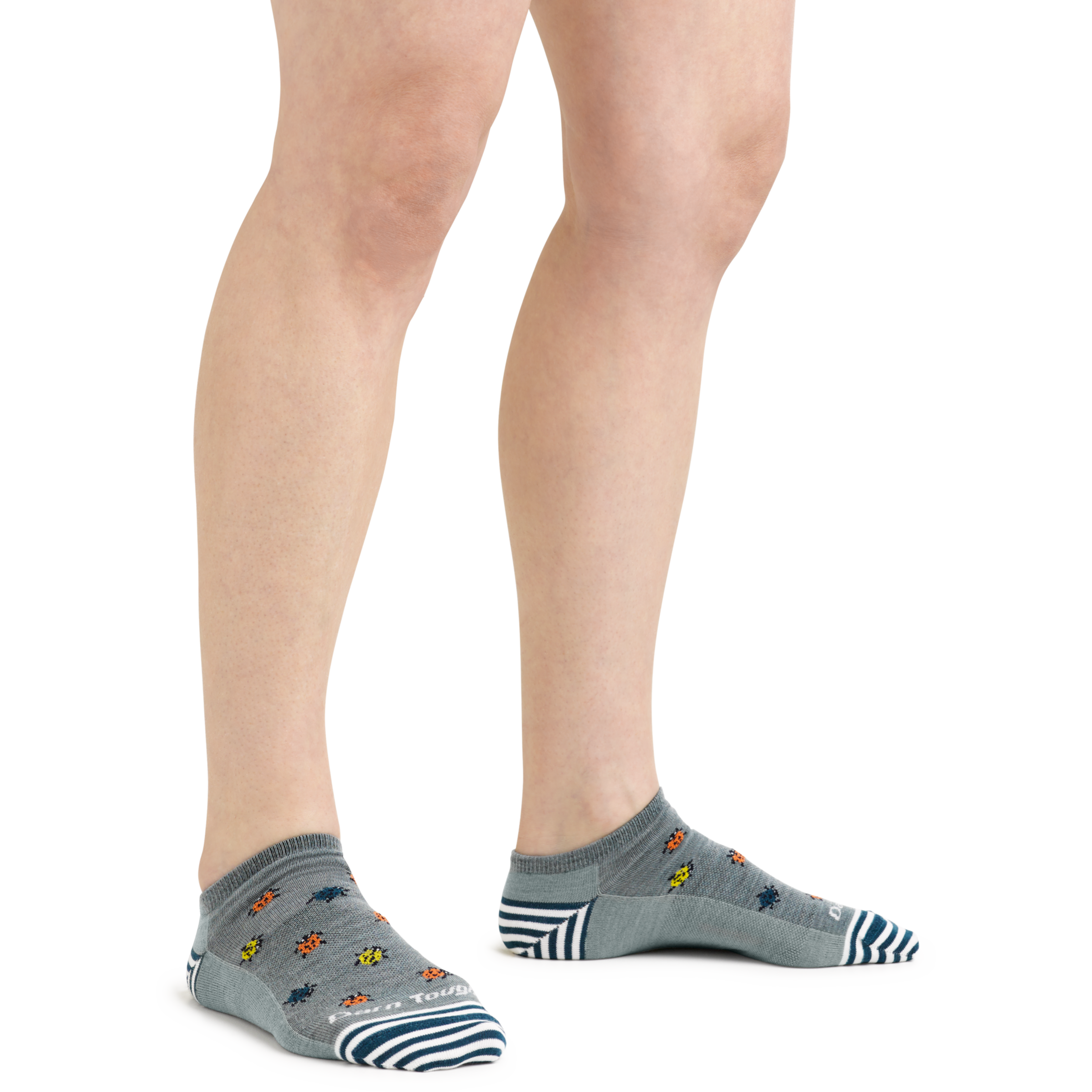 Darn Tough Socks Women's Lucky Lady No Show Lightweight Lifestyle Socks - Image 2