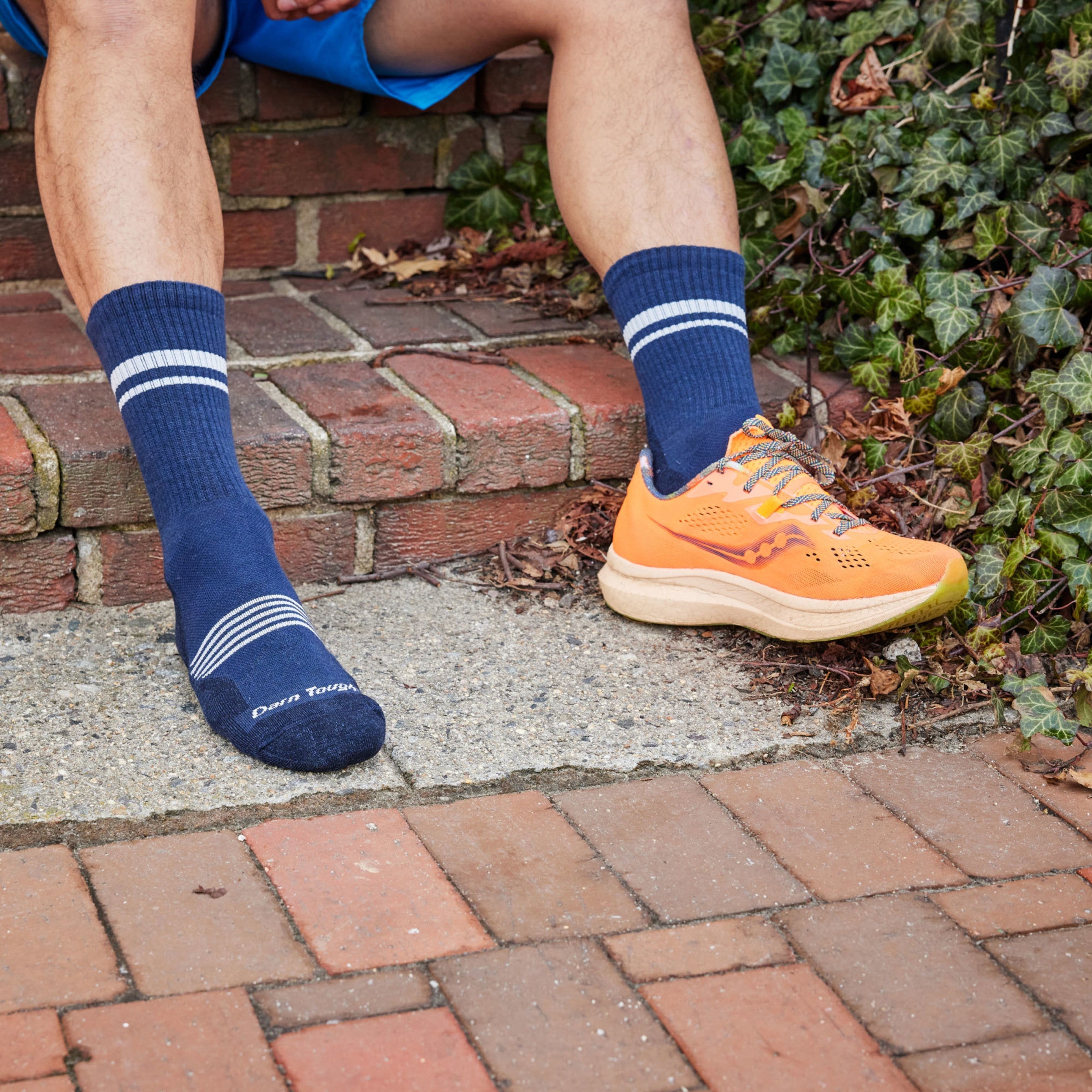 Darn Tough Socks Men's Element Micro Crew Lightweight Running Socks - Image 8