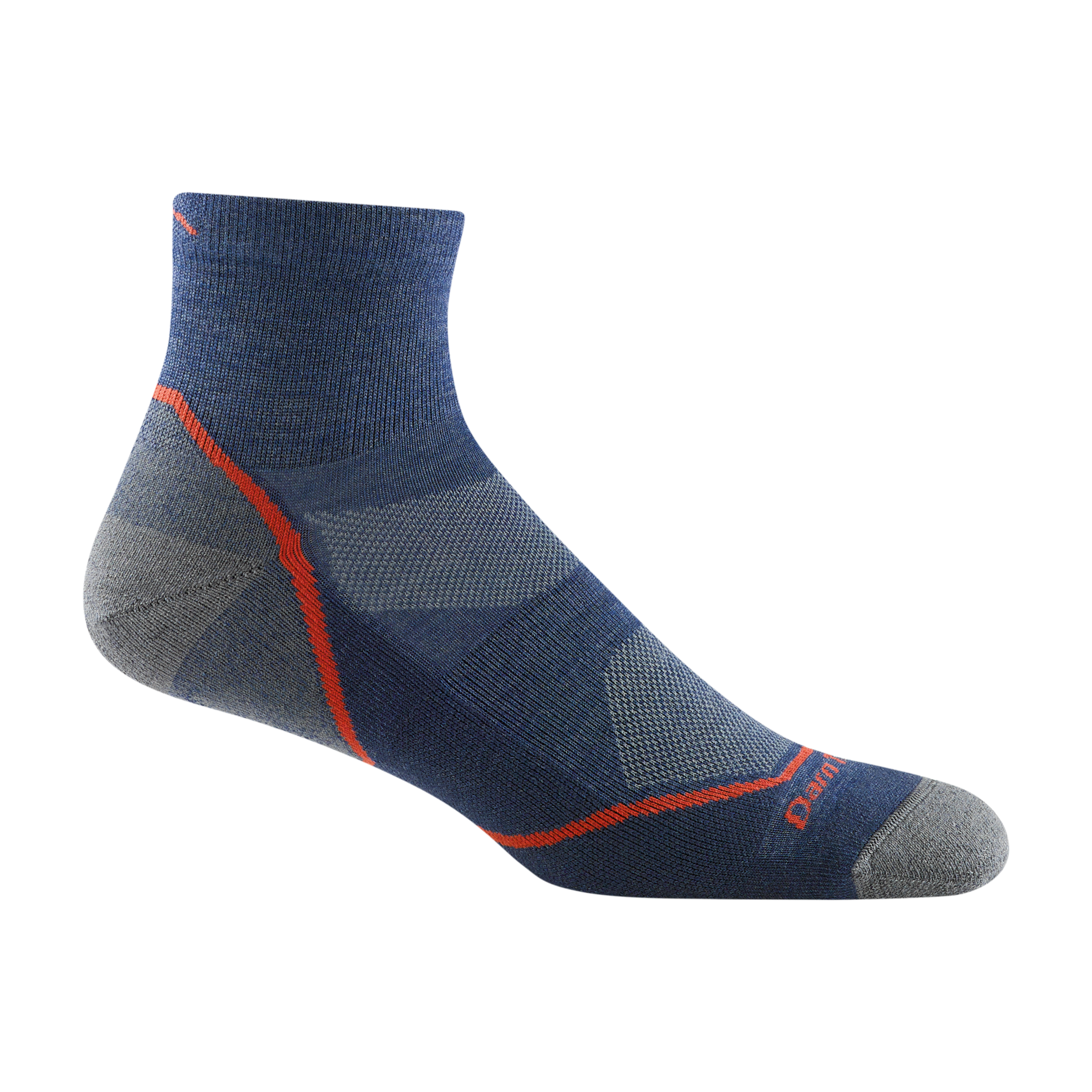 Darn Tough Socks Men's Light Hiker Quarter Lightweight Hiking Socks - Image 8