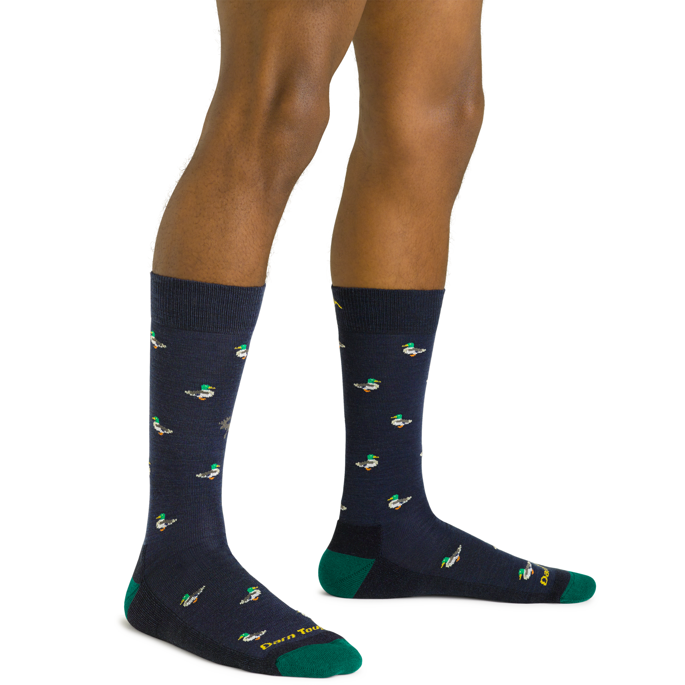 Darn Tough Socks Men's Duck Duck Moose Crew Lightweight Lifestyle Socks - Image 3