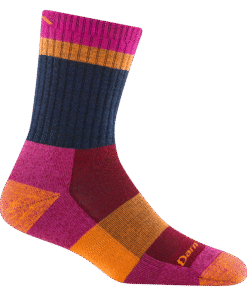 Darn Tough Socks Women's Heady Betty Micro Crew Lightweight Hiking Socks- Last Chance