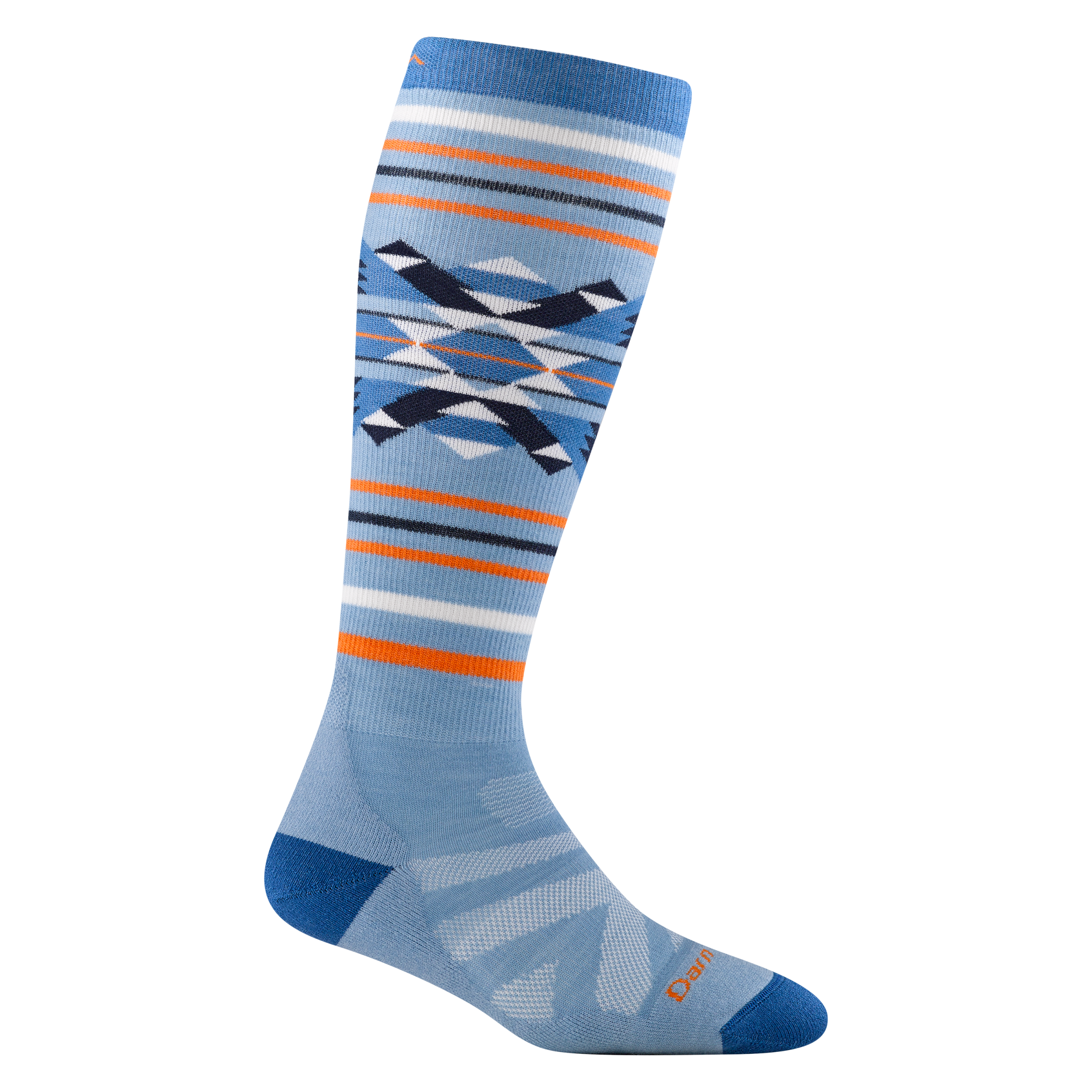 Darn Tough Socks Women's Snowscape Over-the-Calf Lightweight Ski & Snowboard Sock-Last Chance
