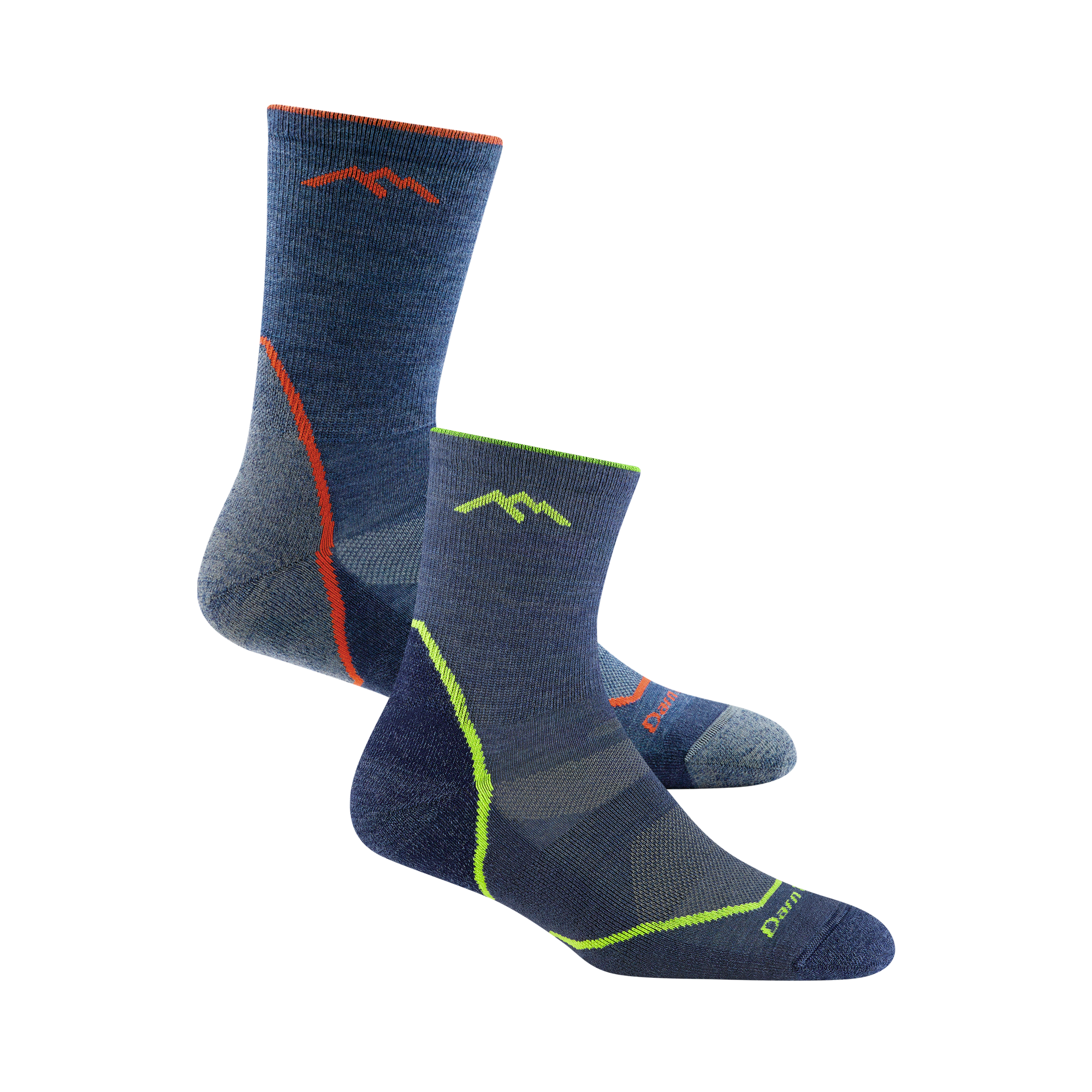 Darn Tough Socks Men's and Kids Light Hiker 2-Pack