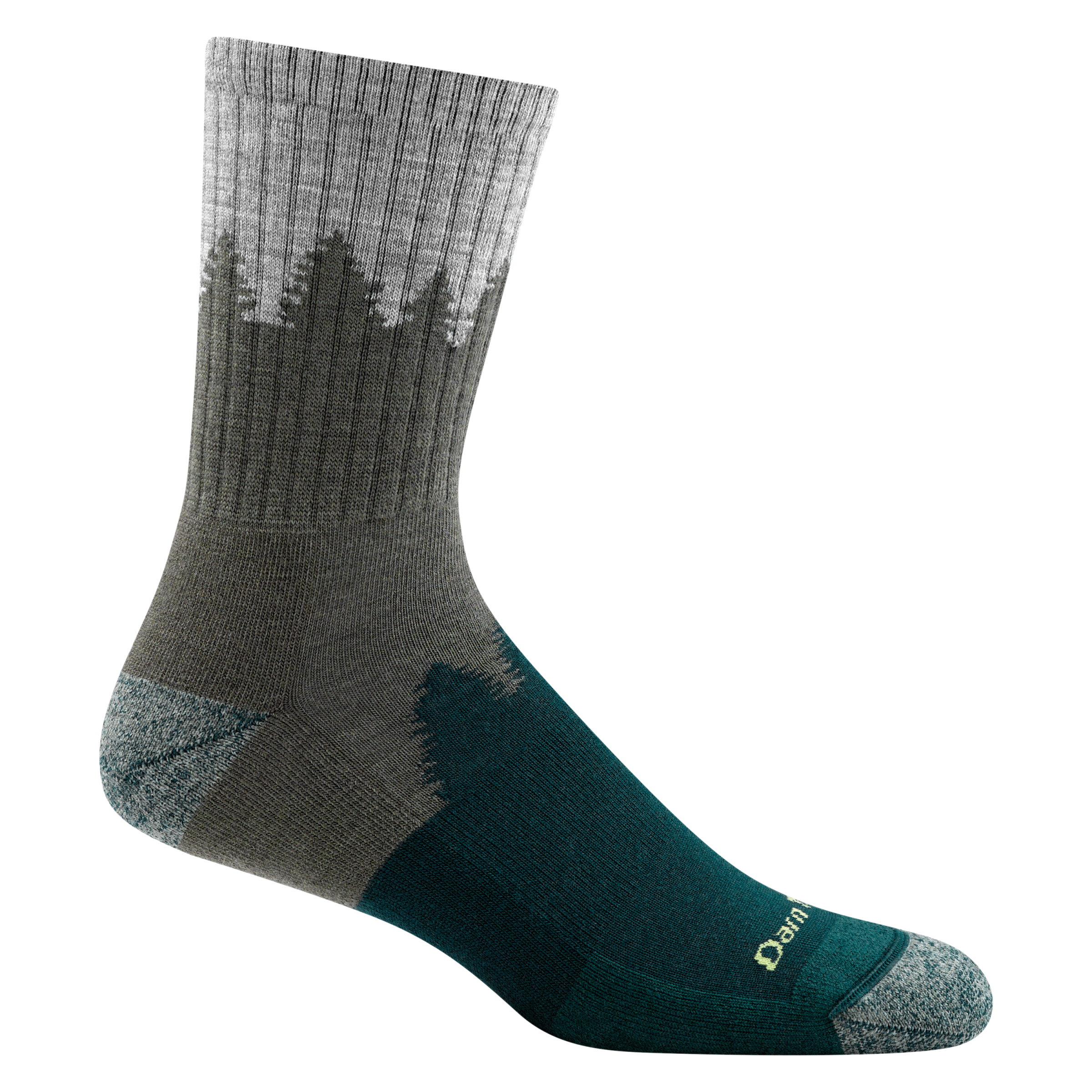 Darn Tough Socks Men's Number 2 Micro Crew Midweight Hiking Socks - Image 10