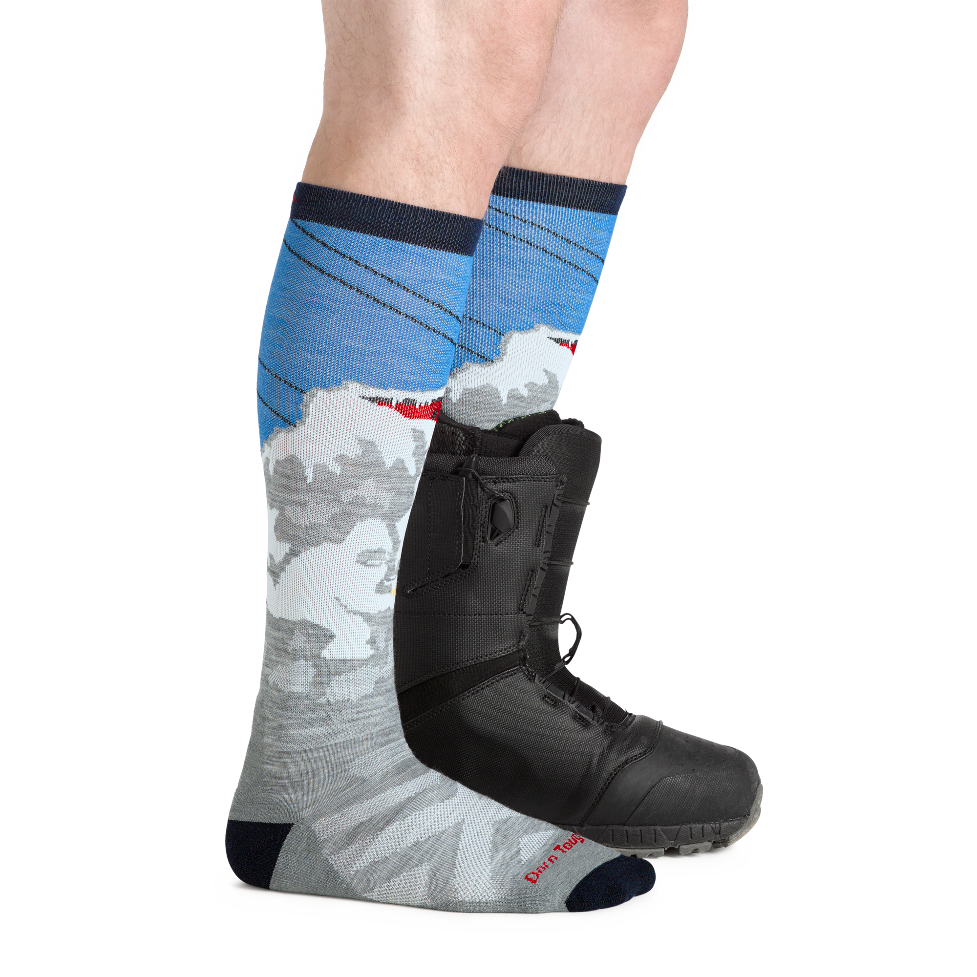 Darn Tough Socks Yeti Over-the-Calf Midweight Ski & Snowboard Multi-Pack - Image 6