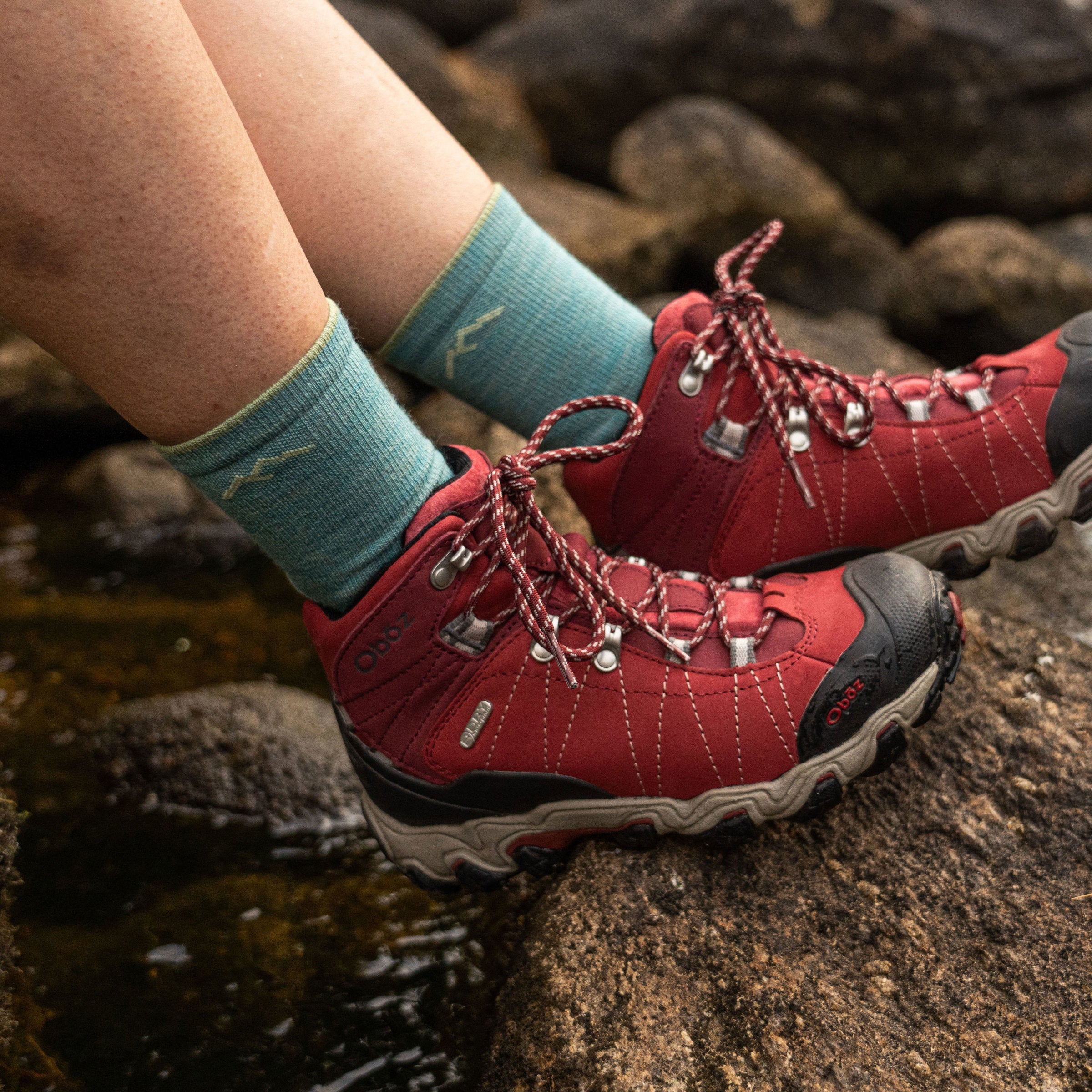 Darn Tough Socks Women's Light Hiker Micro Crew Lightweight Hiking Socks - Image 10