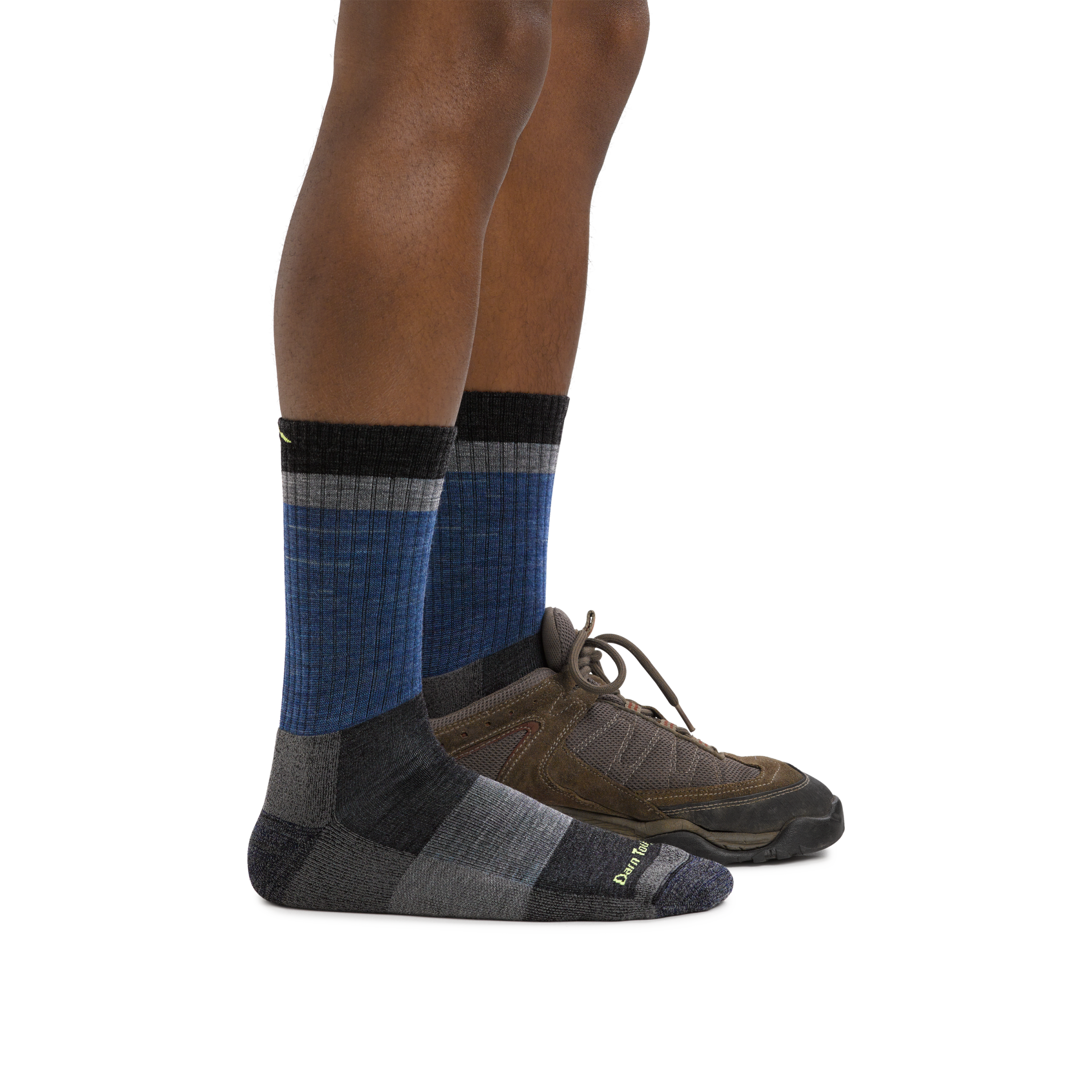 Darn Tough Socks Men's Heady Stripe Micro Crew Lightweight Hiking Socks - Image 6