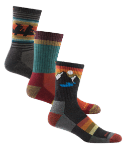 Darn Tough Socks Men's Hike Micro Crew 3-Pack