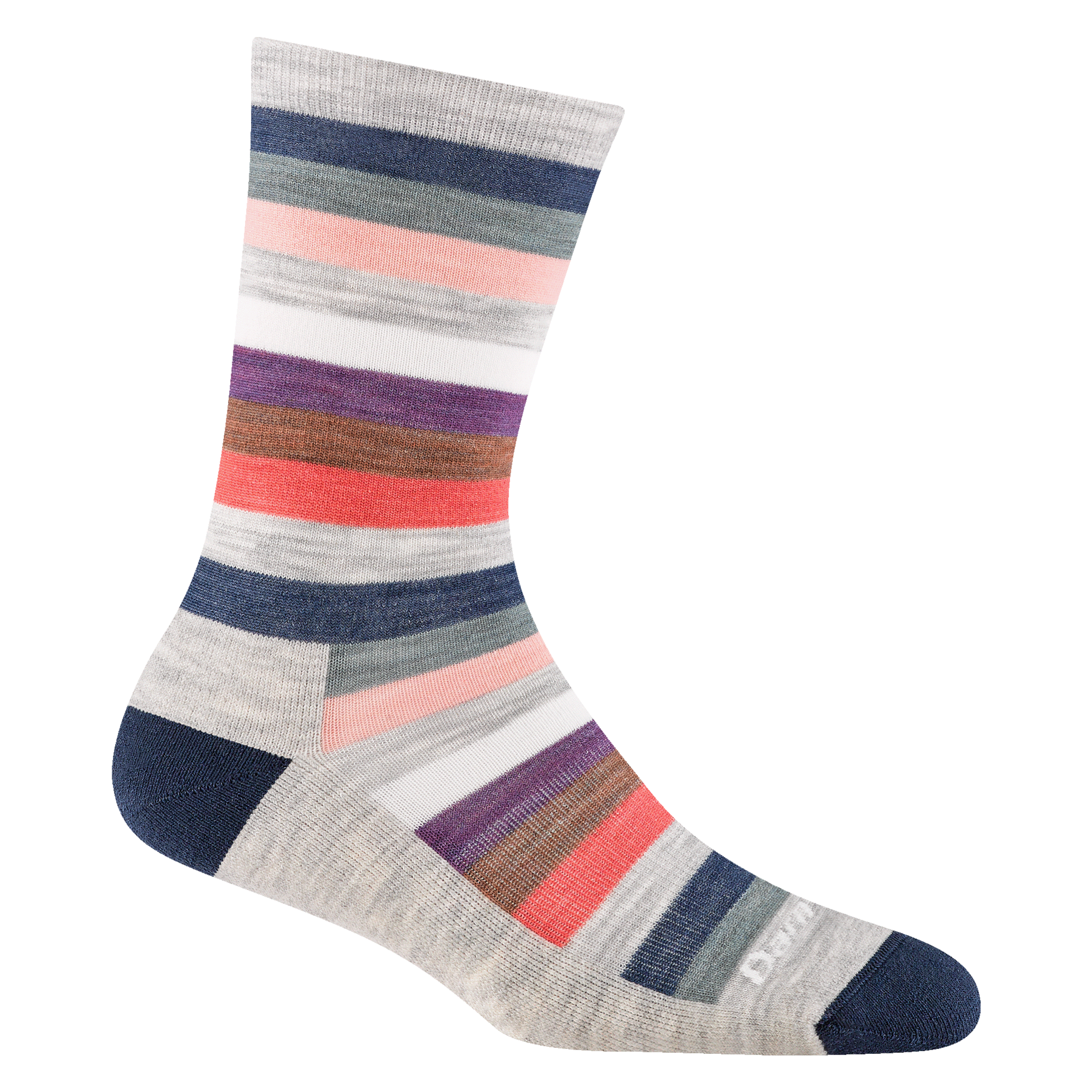 Darn Tough Socks Women's Mystic Stripe Crew Lightweight Lifestyle Socks