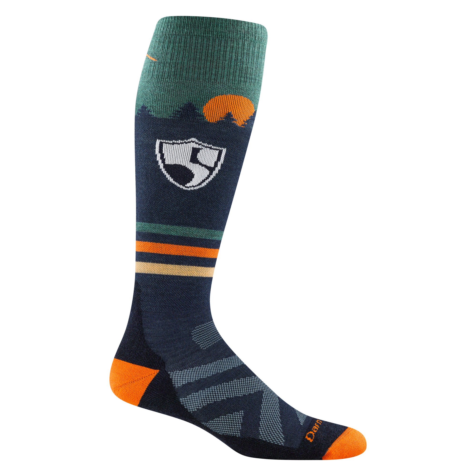 Darn Tough Socks High Fives Over-the-Calf Midweight Ski & Snowboard Socks