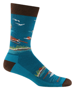 Alternative view of Darn Tough Socks Men's Float Boat Crew Lightweight Lifestyle Socks