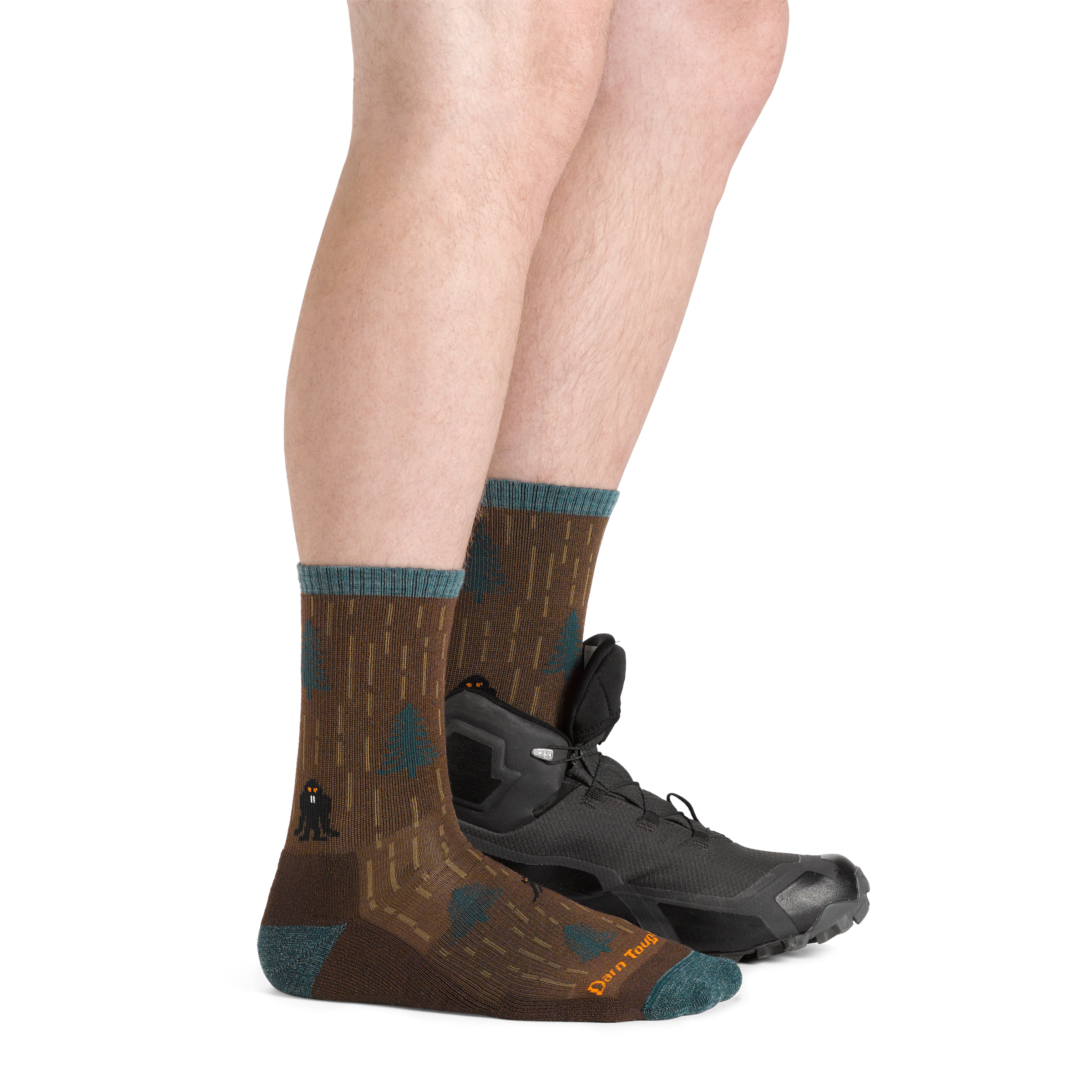 Darn Tough Socks Men's Yarn Goblin Micro Crew Lightweight Hiking Sock-Last Chance - Image 3