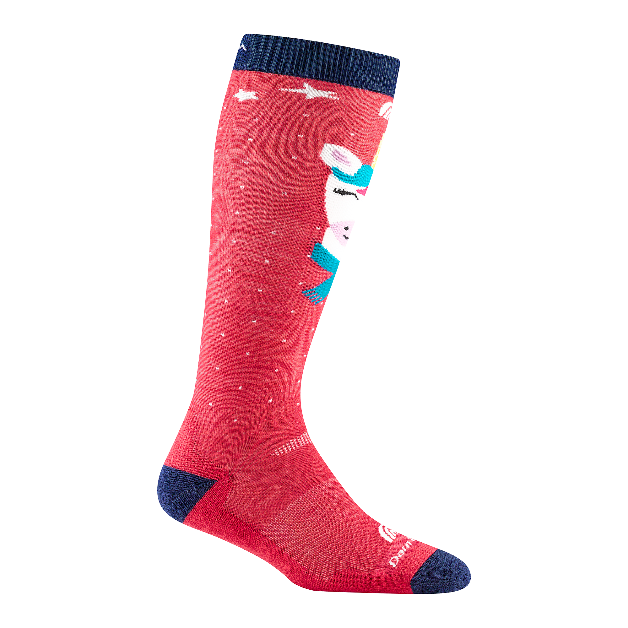 Darn Tough Socks Kids Magic Mountain Over-the-Calf Midweight Ski & Snowboard Socks