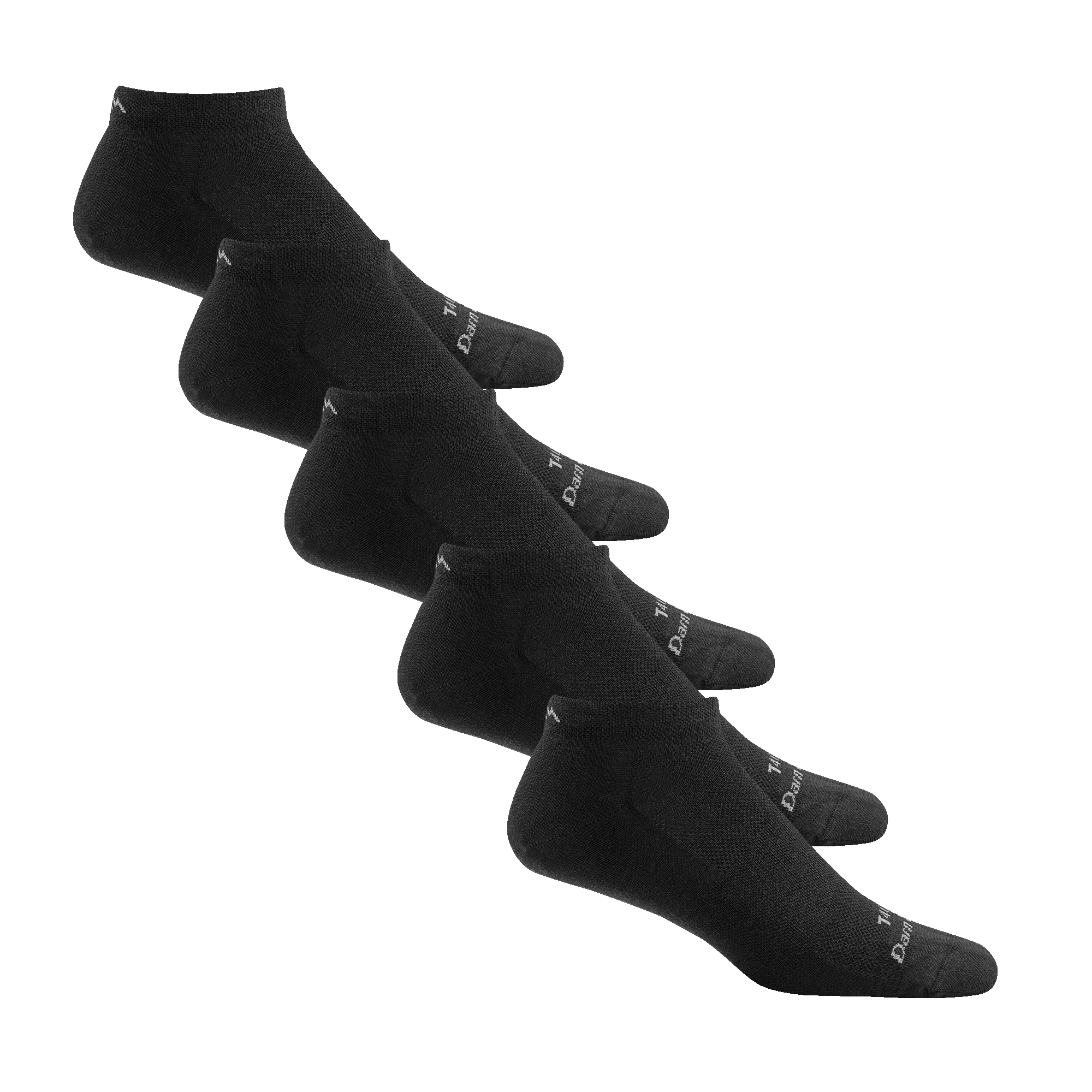 Darn Tough Socks T4016 No Show Midweight Tactical 5-Pack