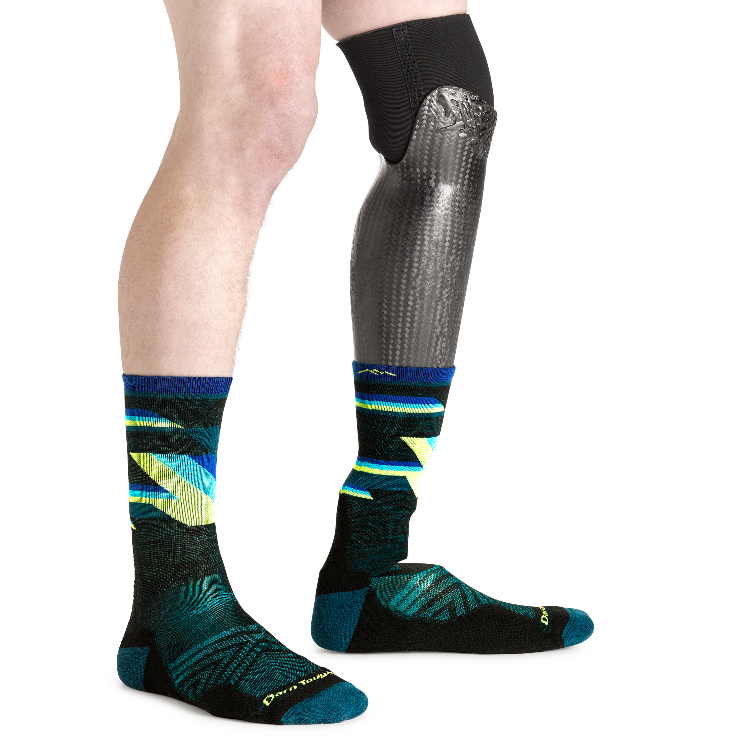 Darn Tough Socks Men's Bolt Micro Crew Ultra-Lightweight Running Socks - Image 5