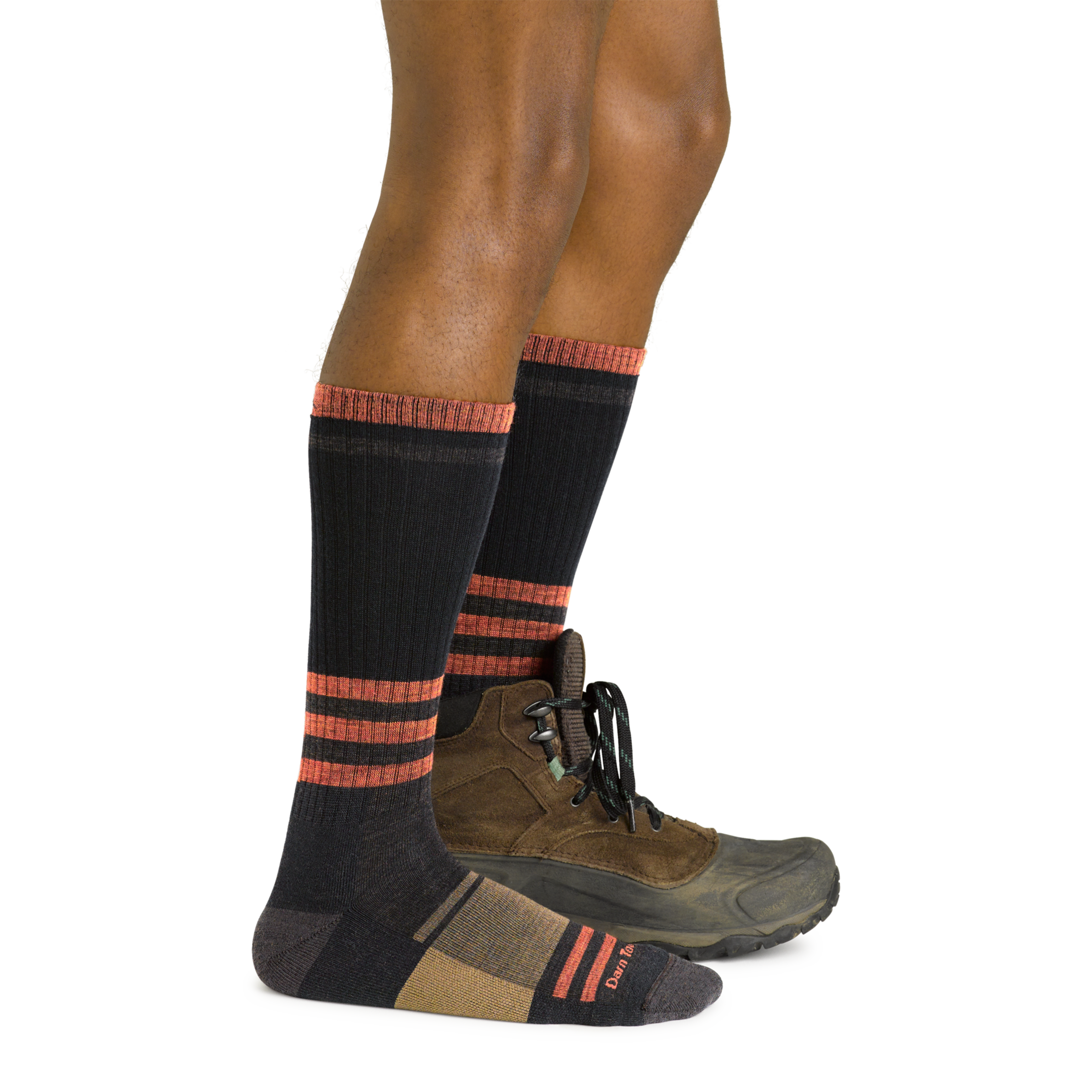Darn Tough Socks Men's Spur Boot Lightweight Hiking Socks - Image 5