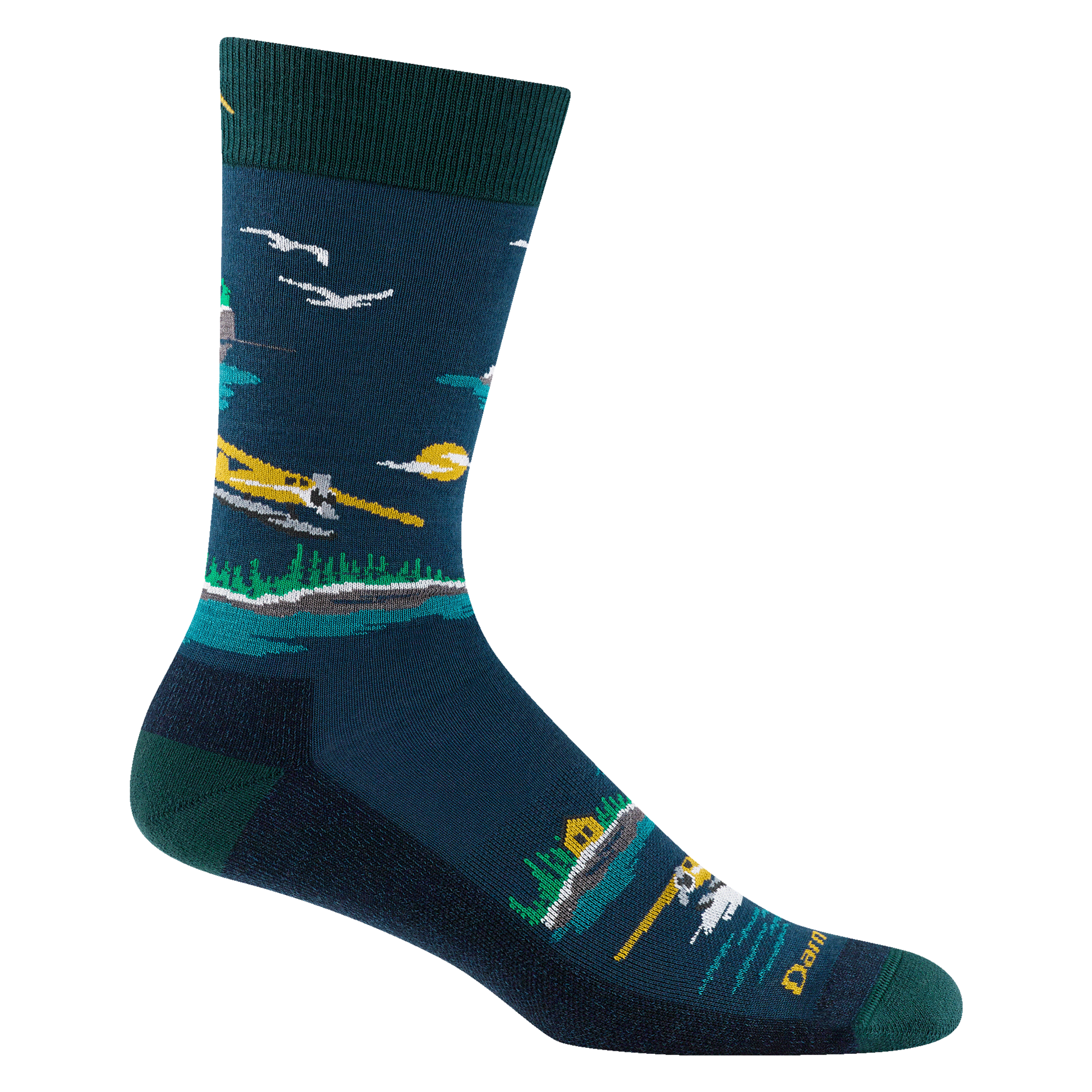 Darn Tough Socks Men's Float Boat Crew Lightweight Lifestyle Socks - Image 6