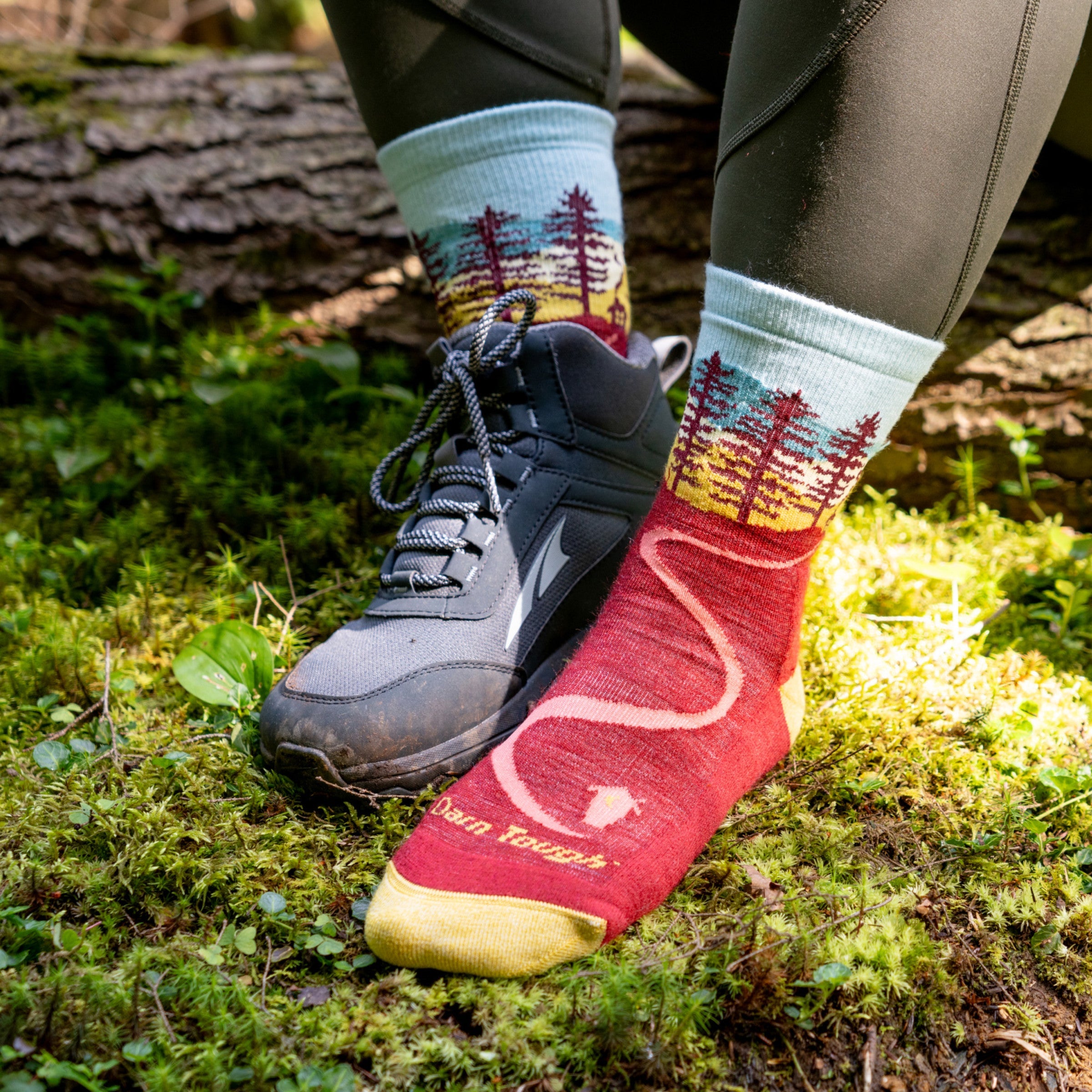 Darn Tough Socks Women's Limited Edition Northwoods Micro Crew Midweight Hiking Sock - Image 3