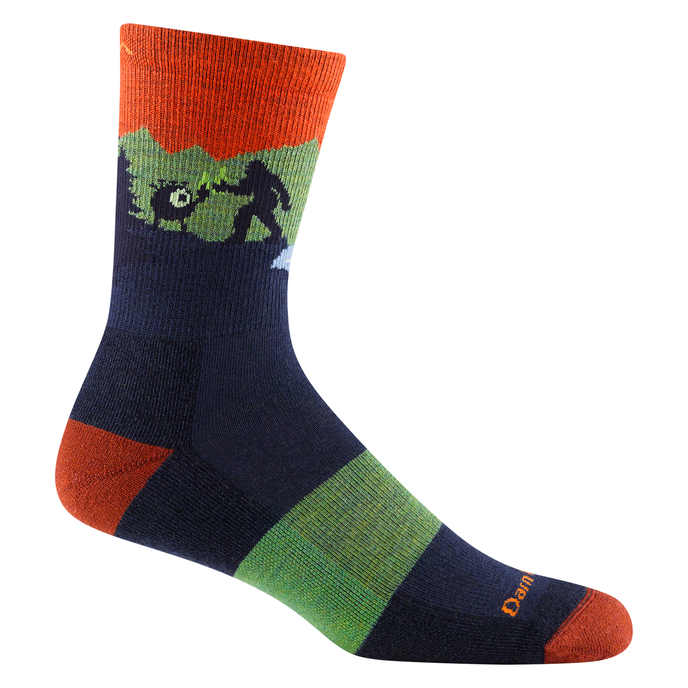 Darn Tough Socks Men's Close Encounters Micro Crew Midweight Hiking Socks - Image 4