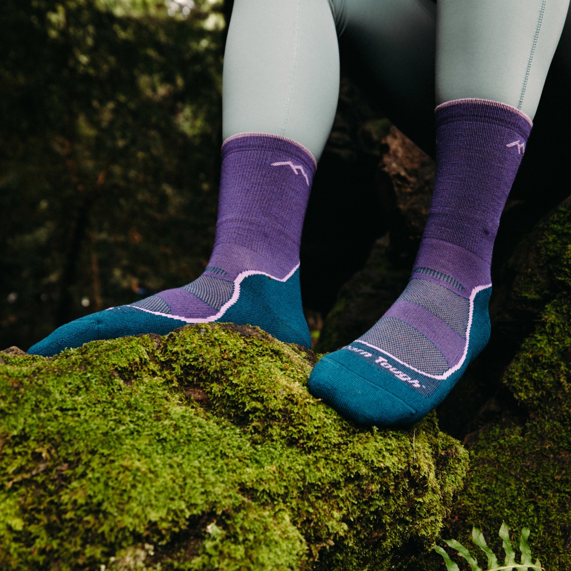 Darn Tough Socks Women's Light Hiker Micro Crew Lightweight Hiking Socks - Image 13