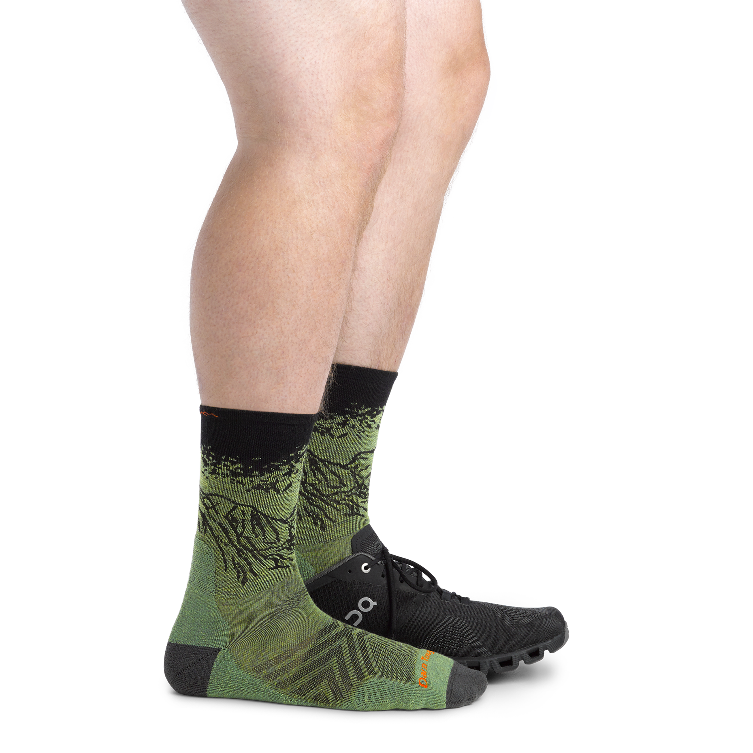 Darn Tough Socks Men's Vert Micro Crew Ultra-Lightweight Running Socks - Image 5