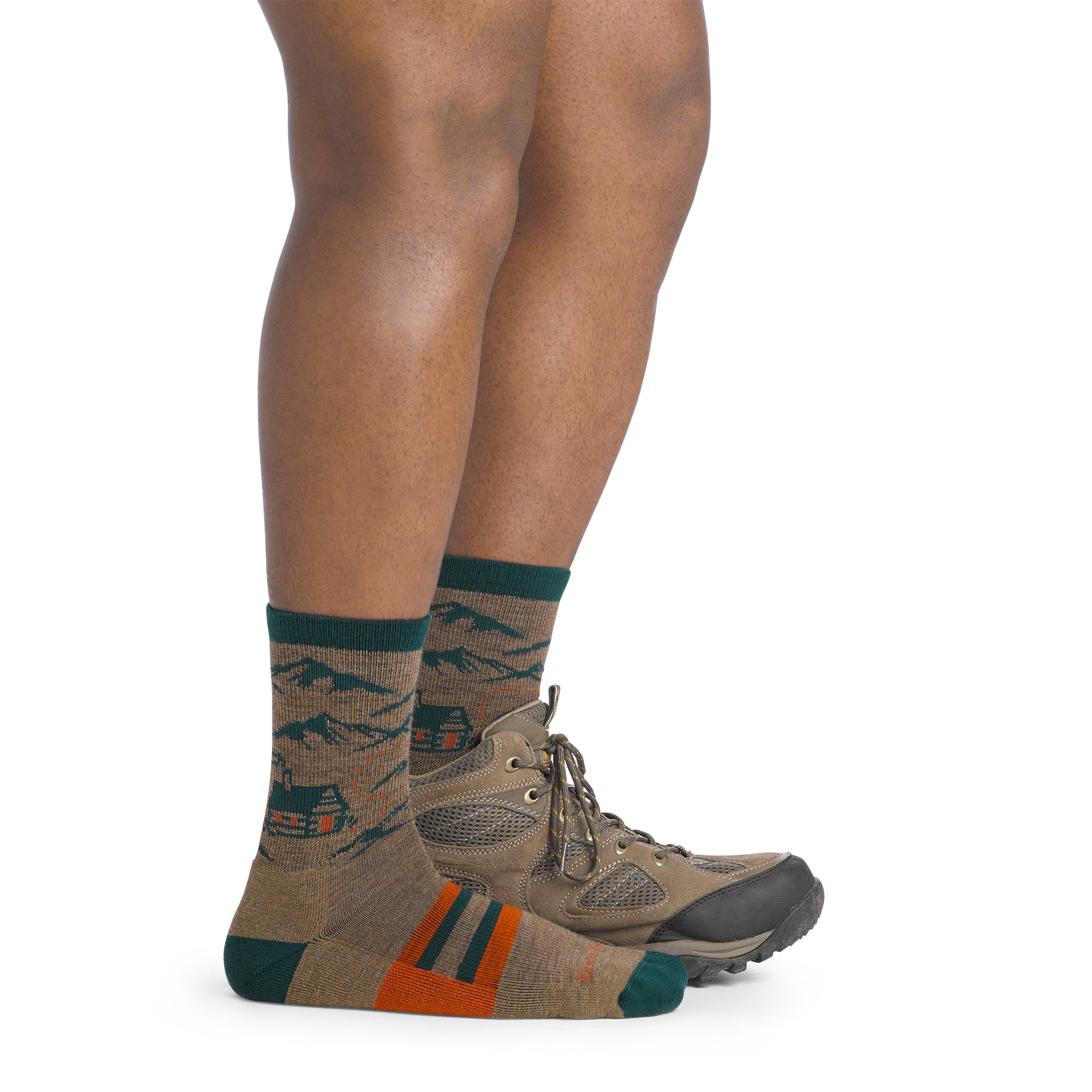 Darn Tough Socks Men's Hike Hike Hut Micro Crew Midweight Hiking Socks-Last Chance - Image 4