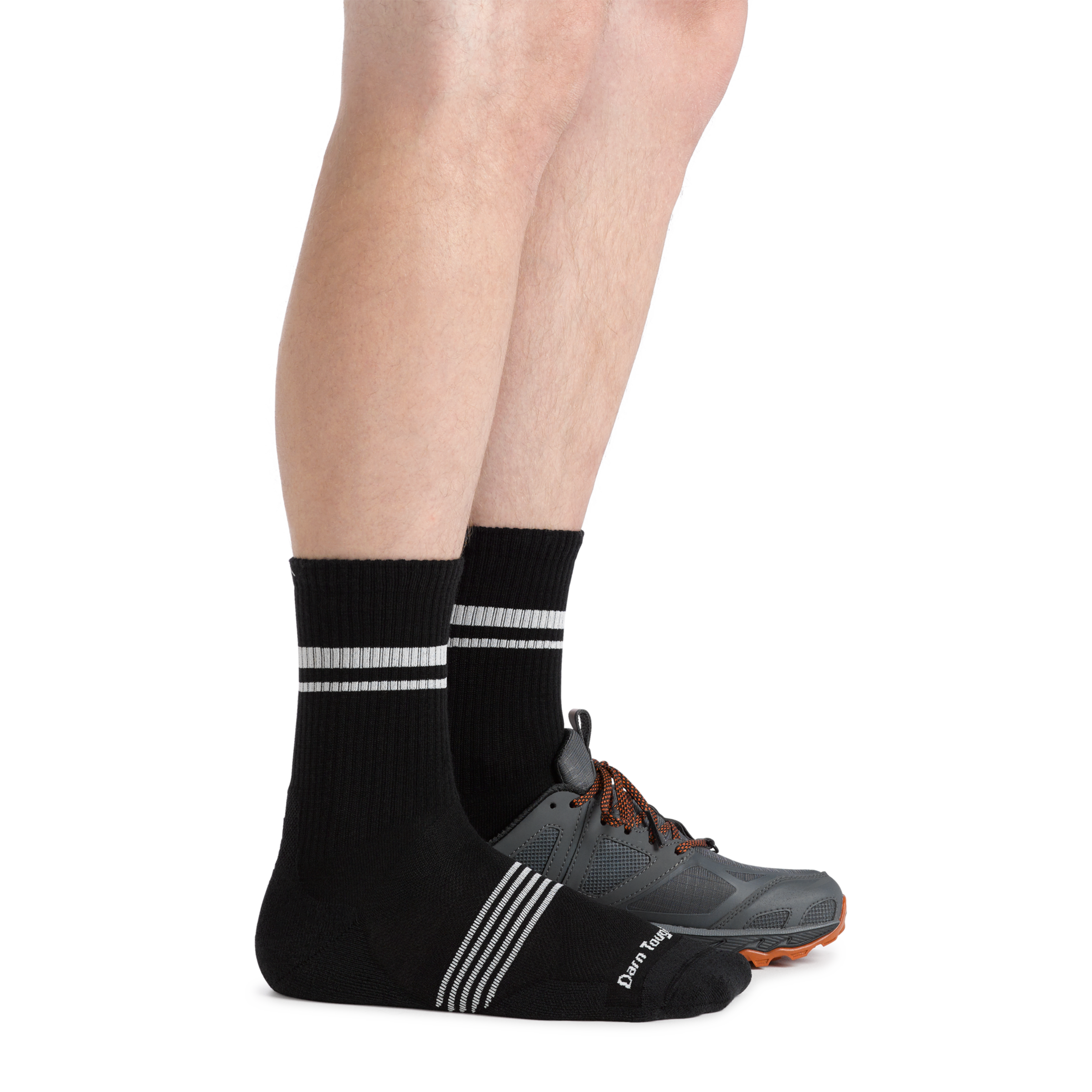 Darn Tough Socks Men's Element Micro Crew Lightweight Running Socks - Image 6