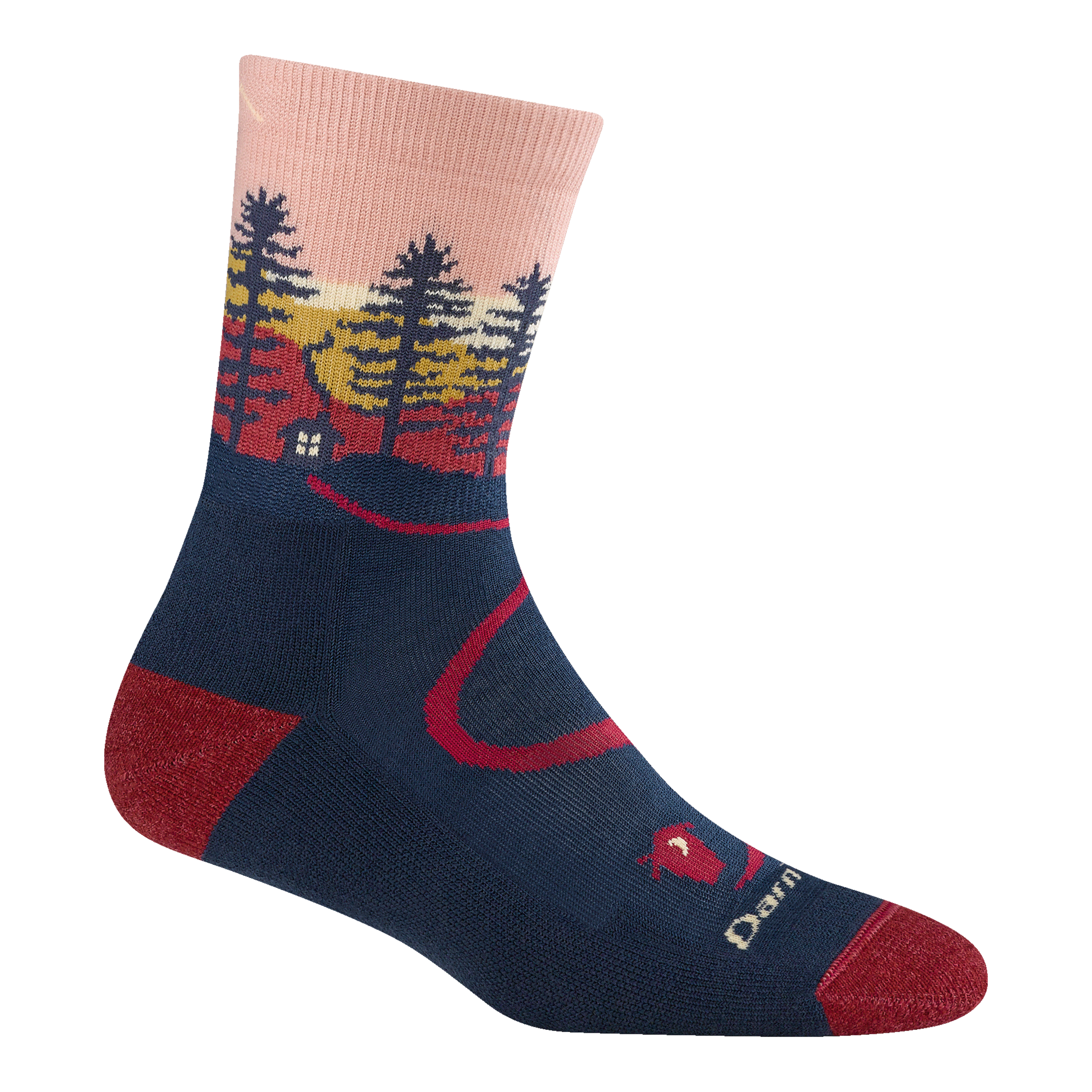 Darn Tough Socks Women's Limited Edition Northwoods Micro Crew Midweight Hiking Sock