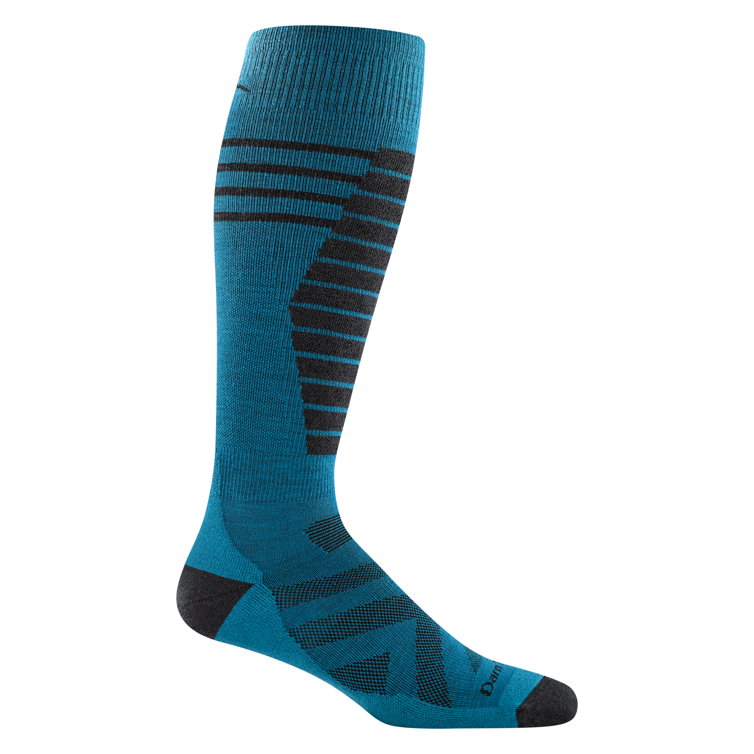 Darn Tough Socks Men's Edge Over-the-Calf Midweight Ski & Snowboard Sock-Last Chance - Image 5